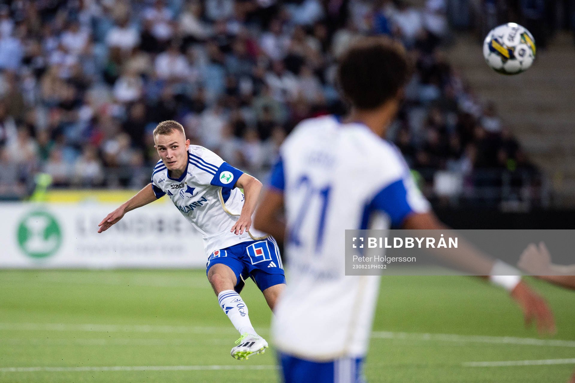IFK Norrköpings Victor Stange Lind gör 3-1