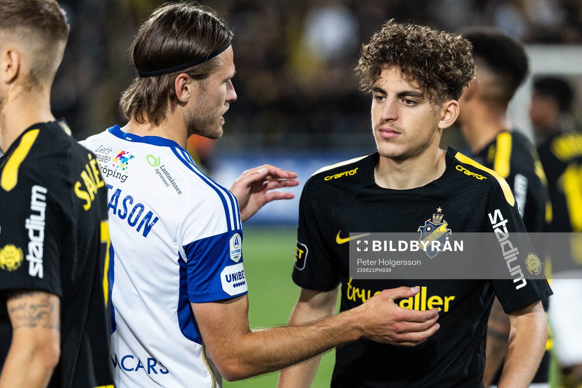 IFK Norrköpings Arnor Traustason och AIKs Taha Ayari