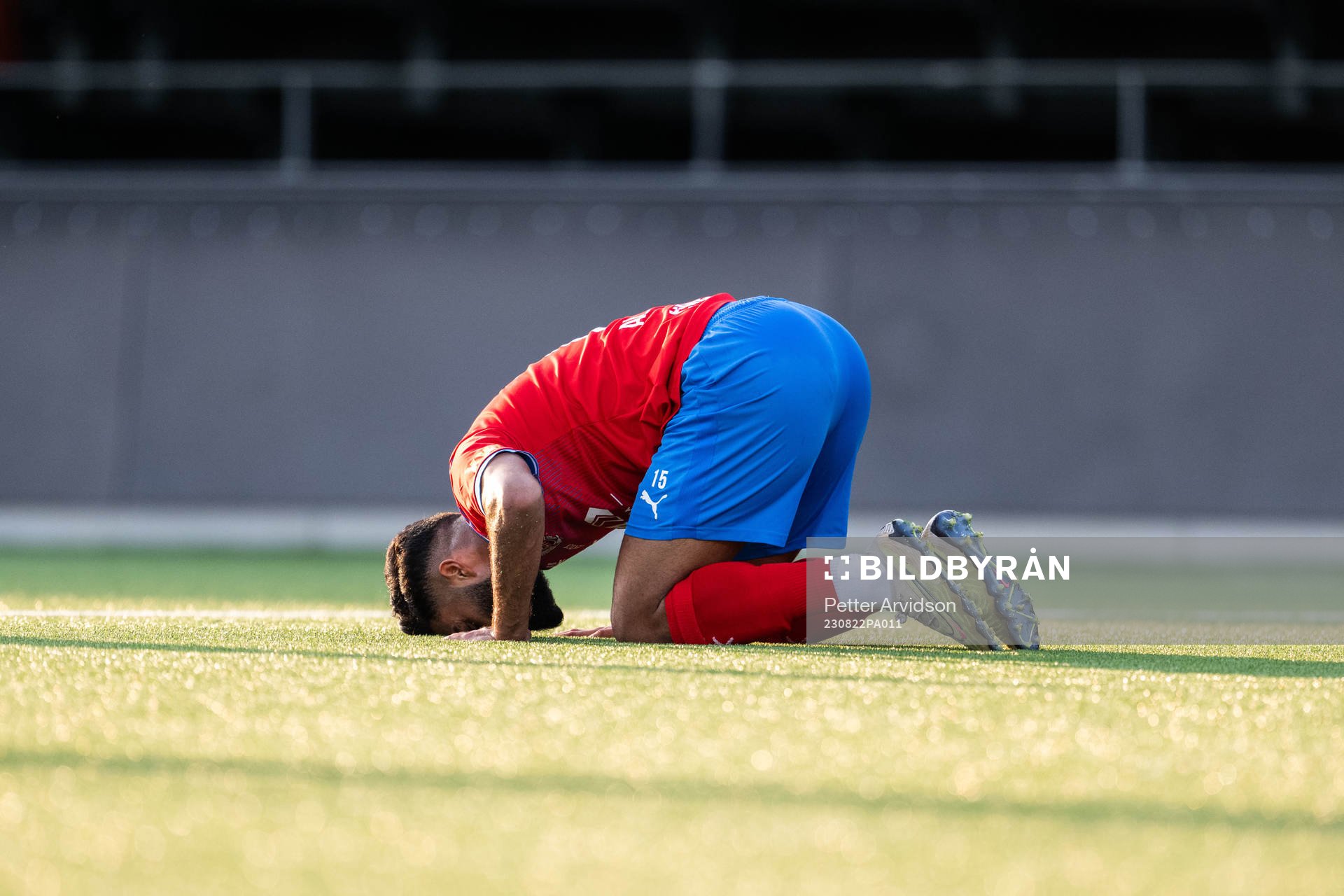 Helsingborgs Amin Al-Hamawi jublar