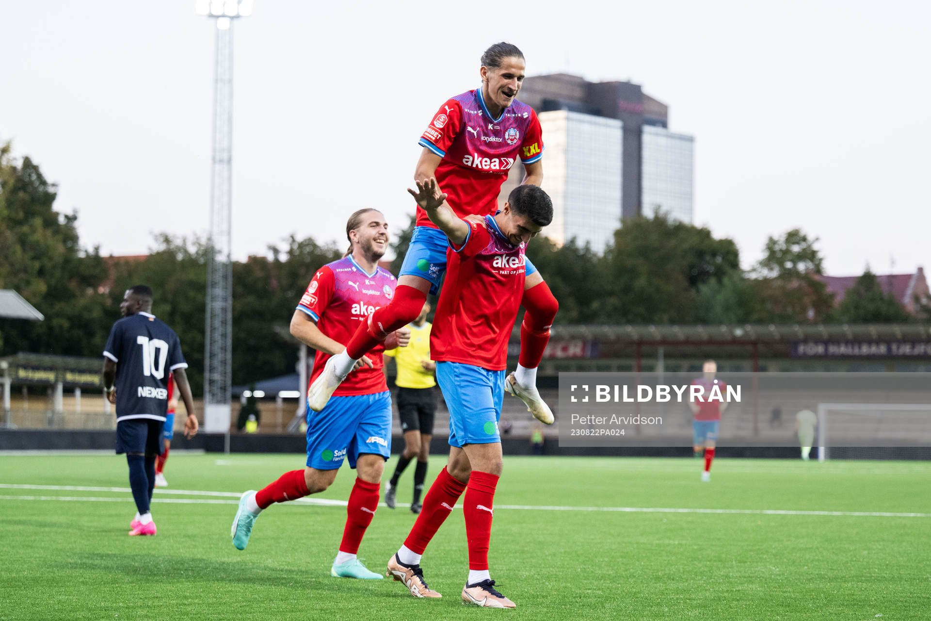 Helsingborgs Amar Muhsin, Helsingborgs Charlie Weberg och