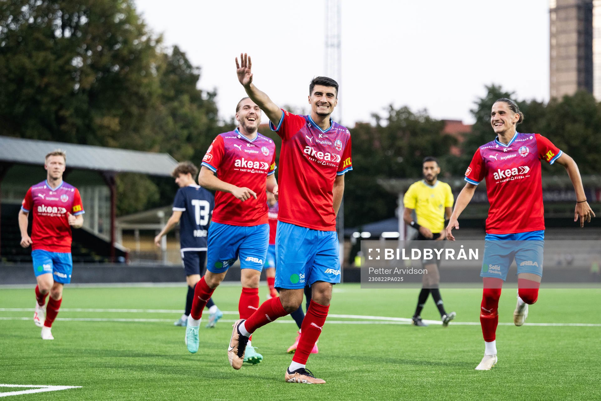 Helsingborgs Amar Muhsin jublar