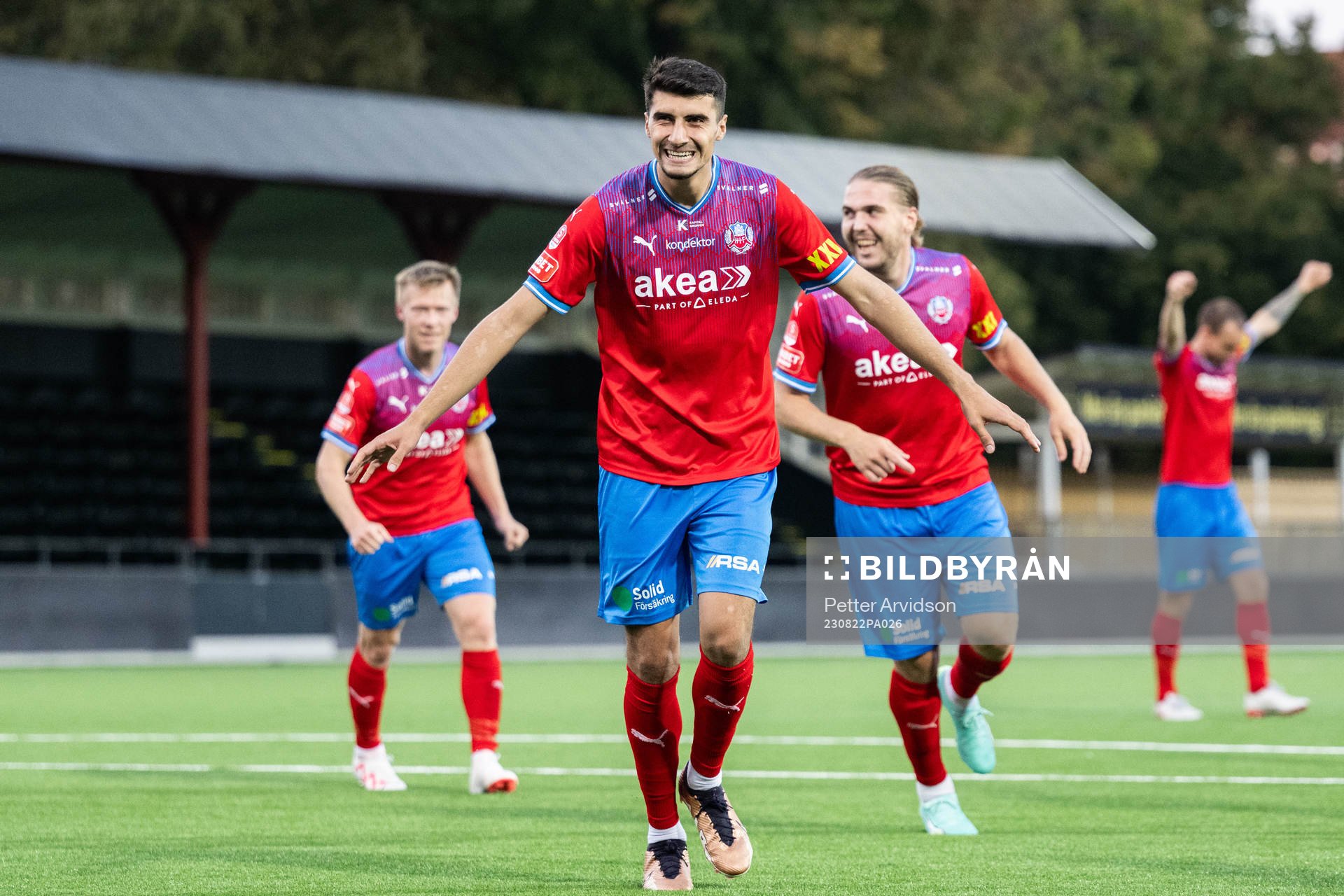 Helsingborgs Amar Muhsin jublar