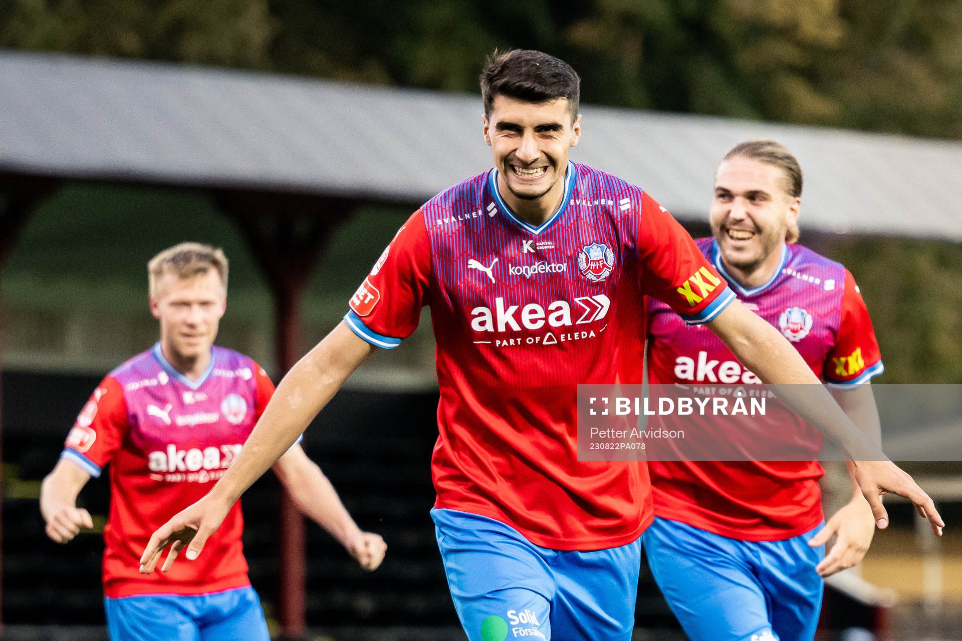 Helsingborgs Amar Muhsin jublar