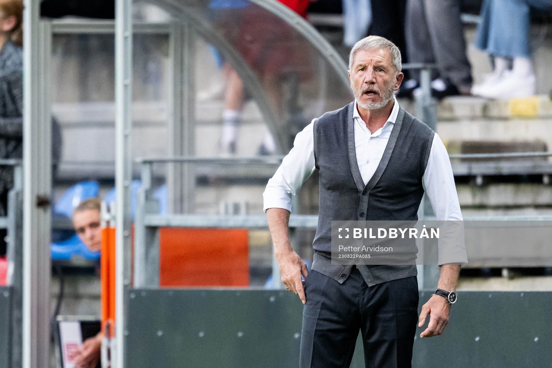 Helsingborgs tränare Stuart Baxter