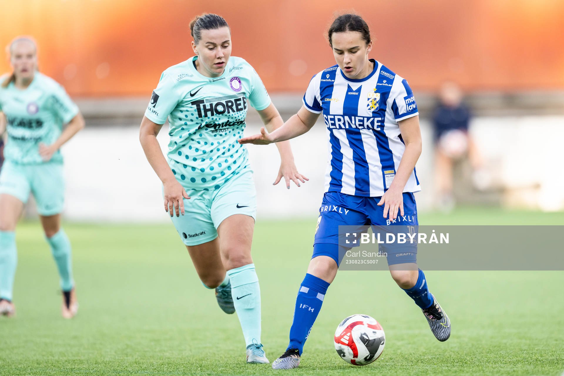 Jitexs Ella Smith Ygfeldt och IFK Göteborgs Victoria