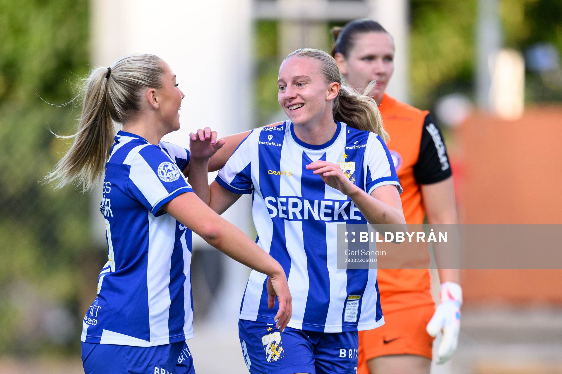 IFK Göteborgs Felicia Holmberg jublar