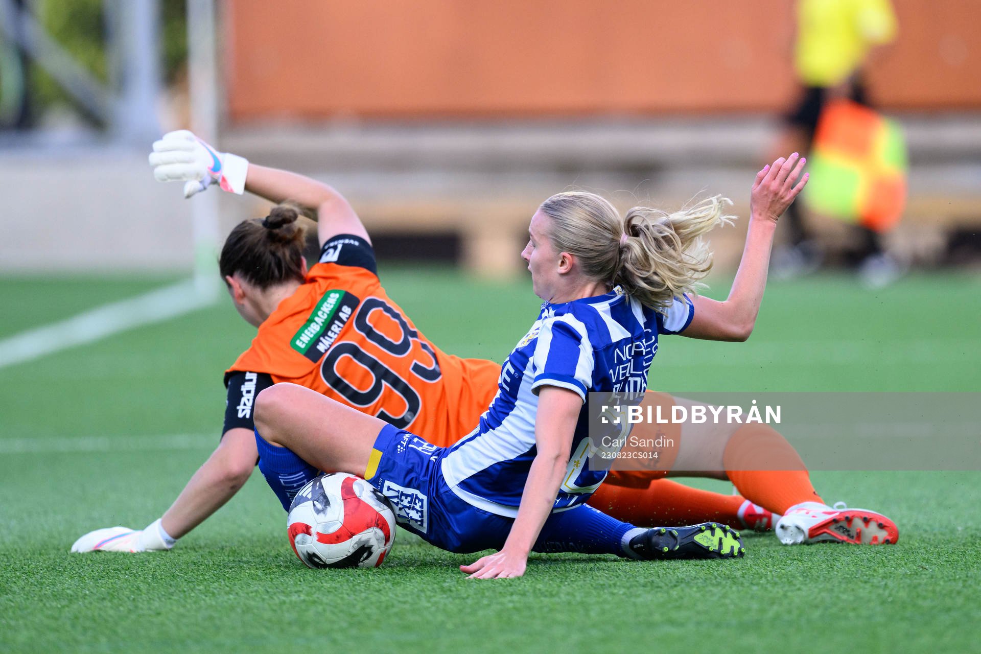 IFK Göteborgs Felicia Holmberg gör 2-0 fotbollsmatchen i
