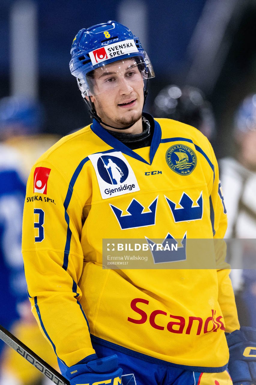 Filip Nordberg of Sweden looks dejected