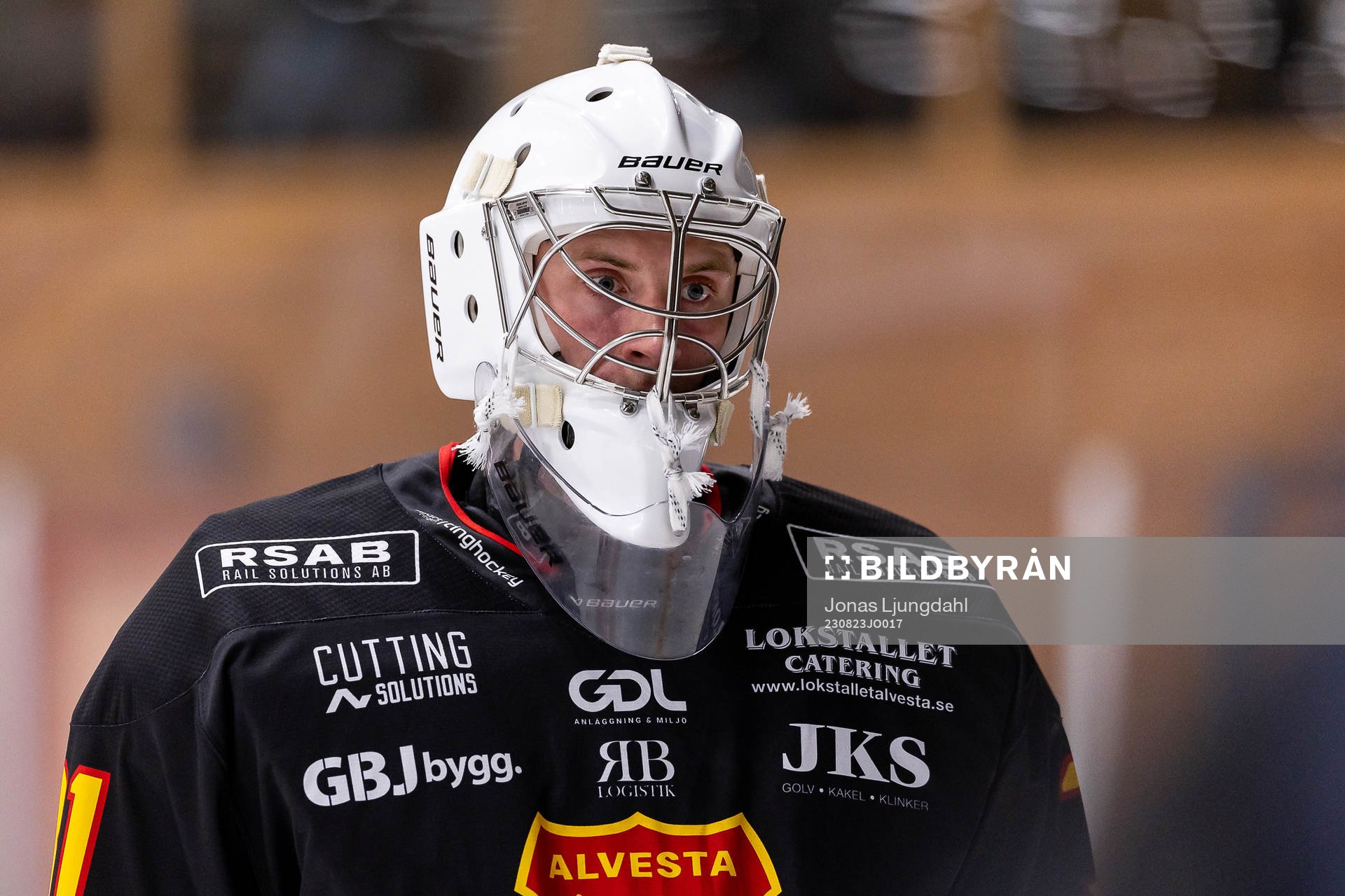 Alvestas målvakt Sebastian Ericsson