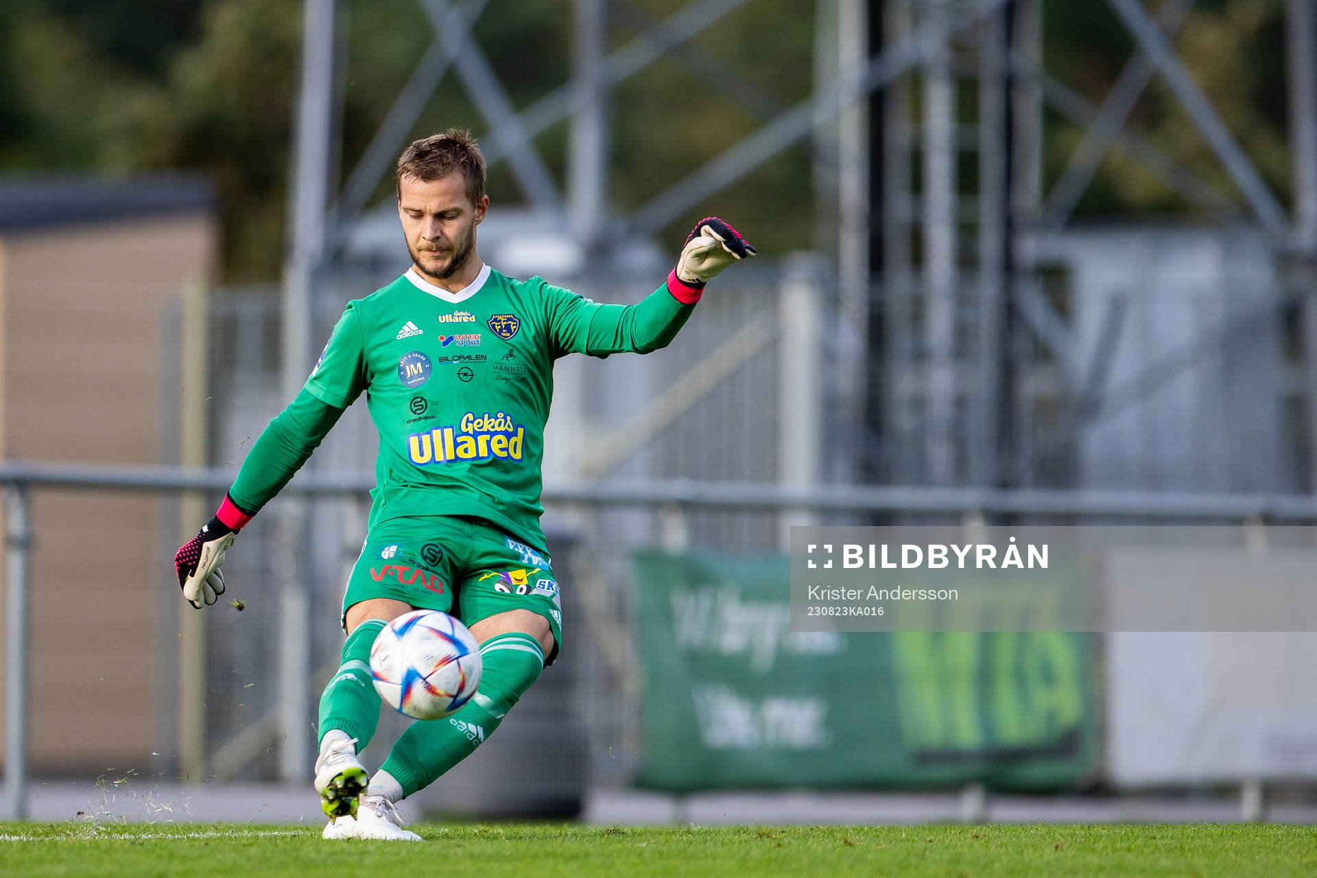 Falkenbergs målvakt Anton Andersson