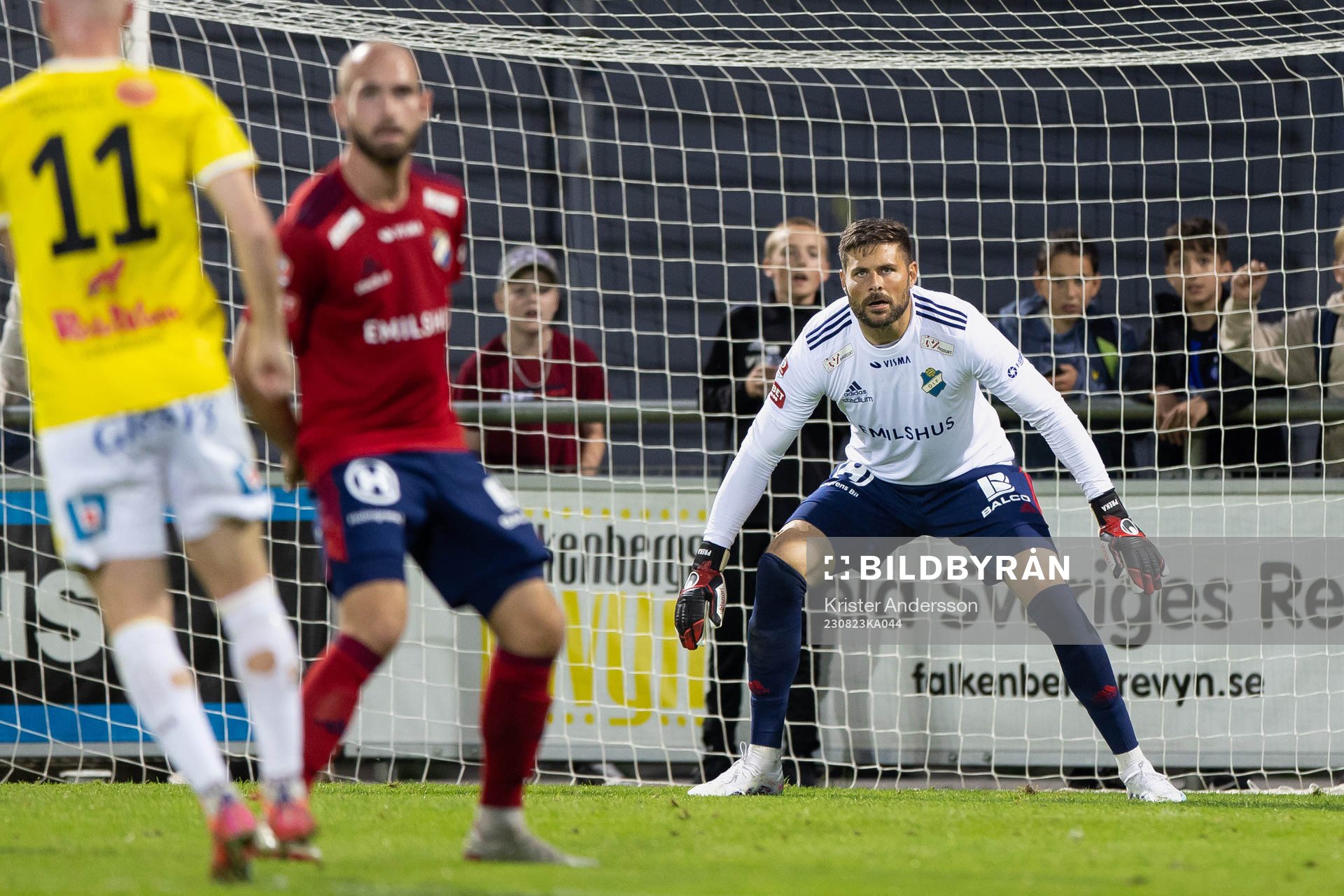 Östers målvakt Miloje Prekovic