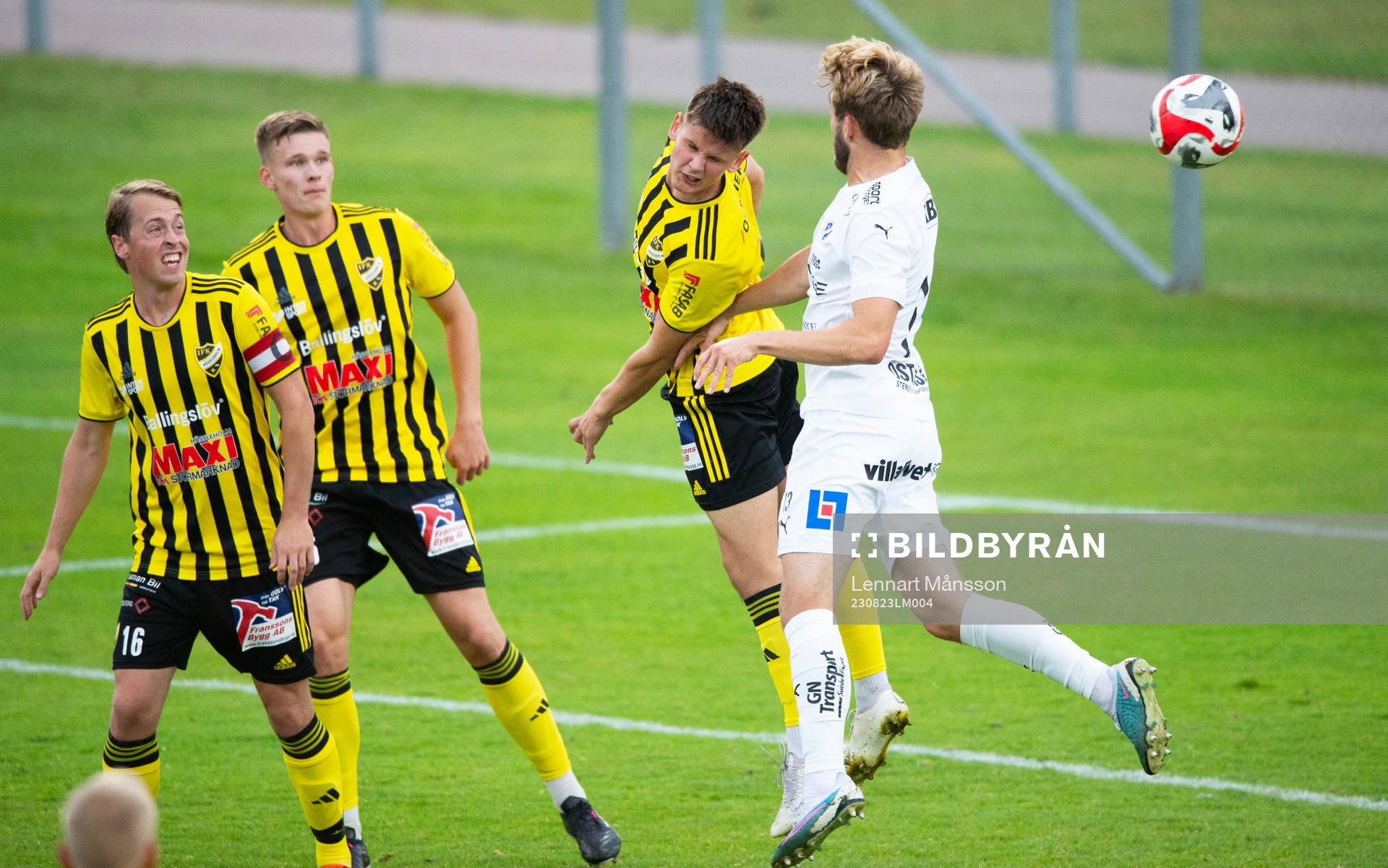 IFK Hässleholms Robin Strömberg, Axel Henriksson och