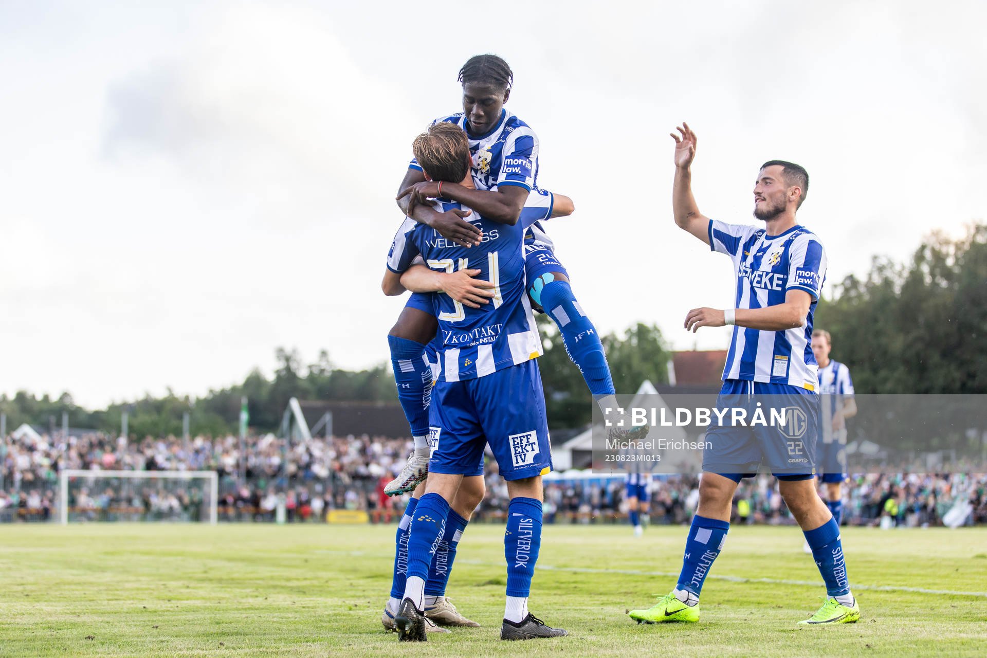 IFK Göteborgs Vilmer Tyrén jublar