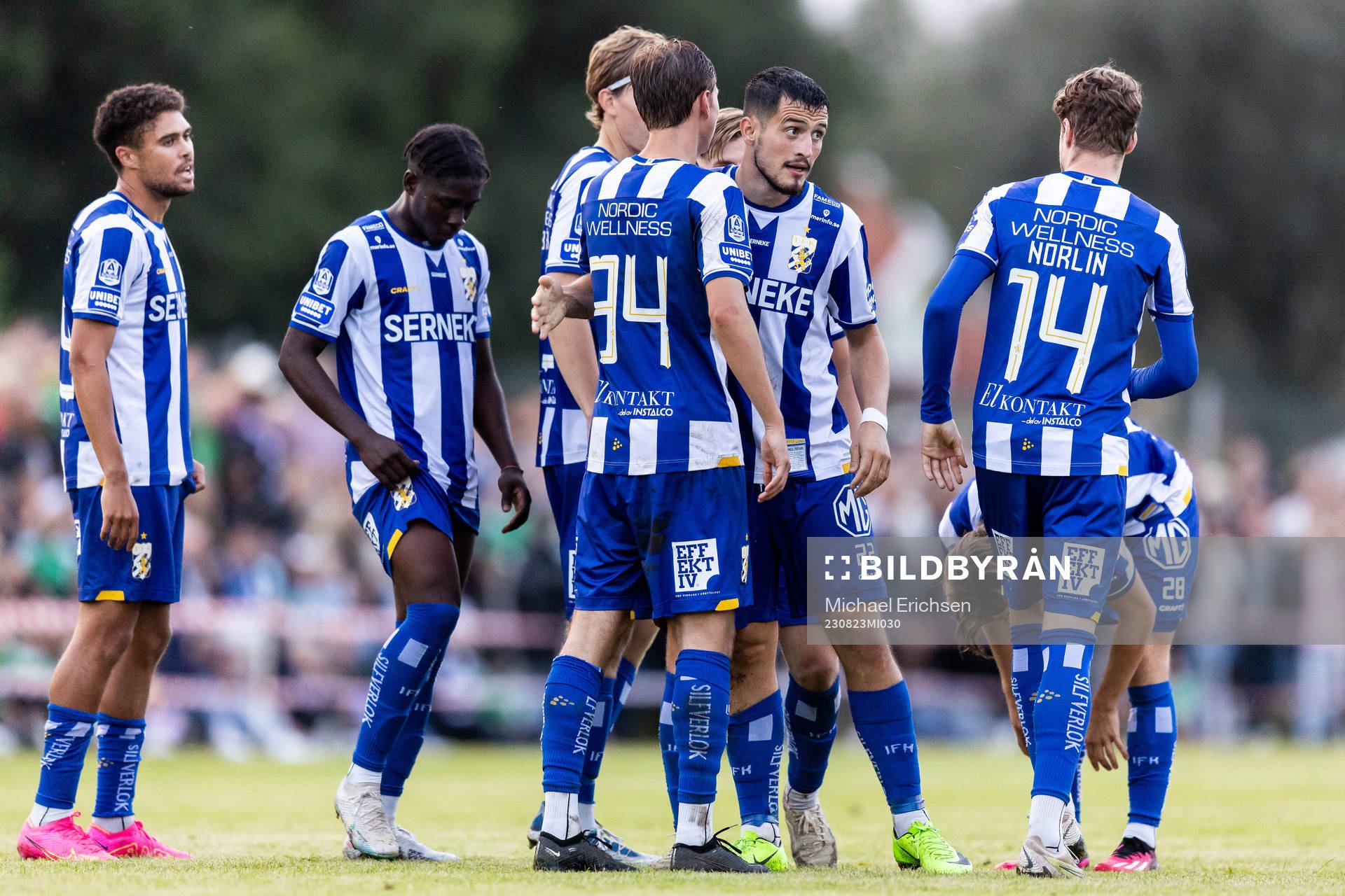 IFK Göteborgs Astrit Selmani jublar