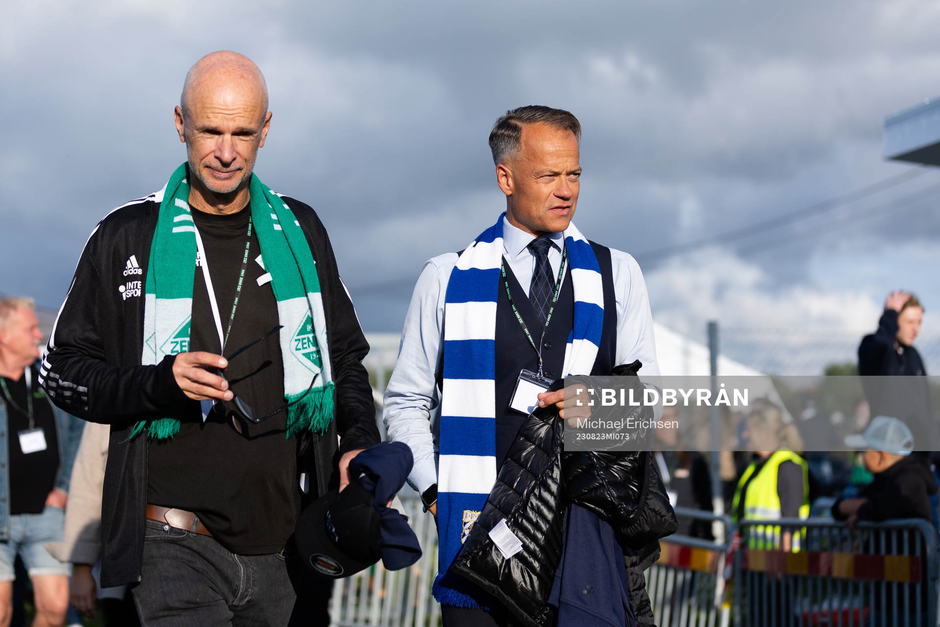 IFK Göteborgs ordförande Richard Berkling innan