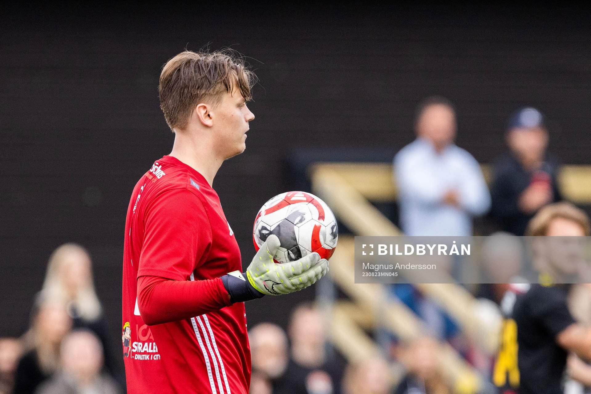 Smedby AISs målvakt Jesper Royé