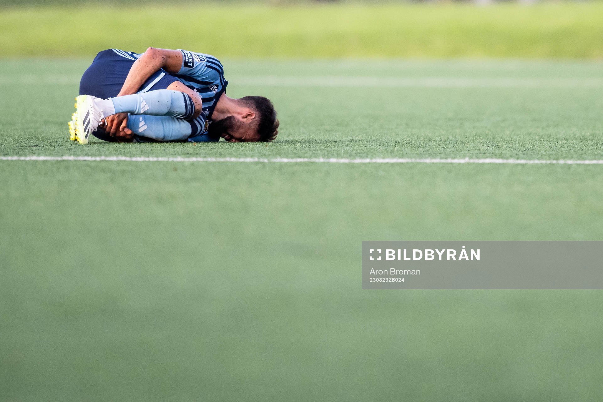 Djurgårdens Rami Kaib har ont