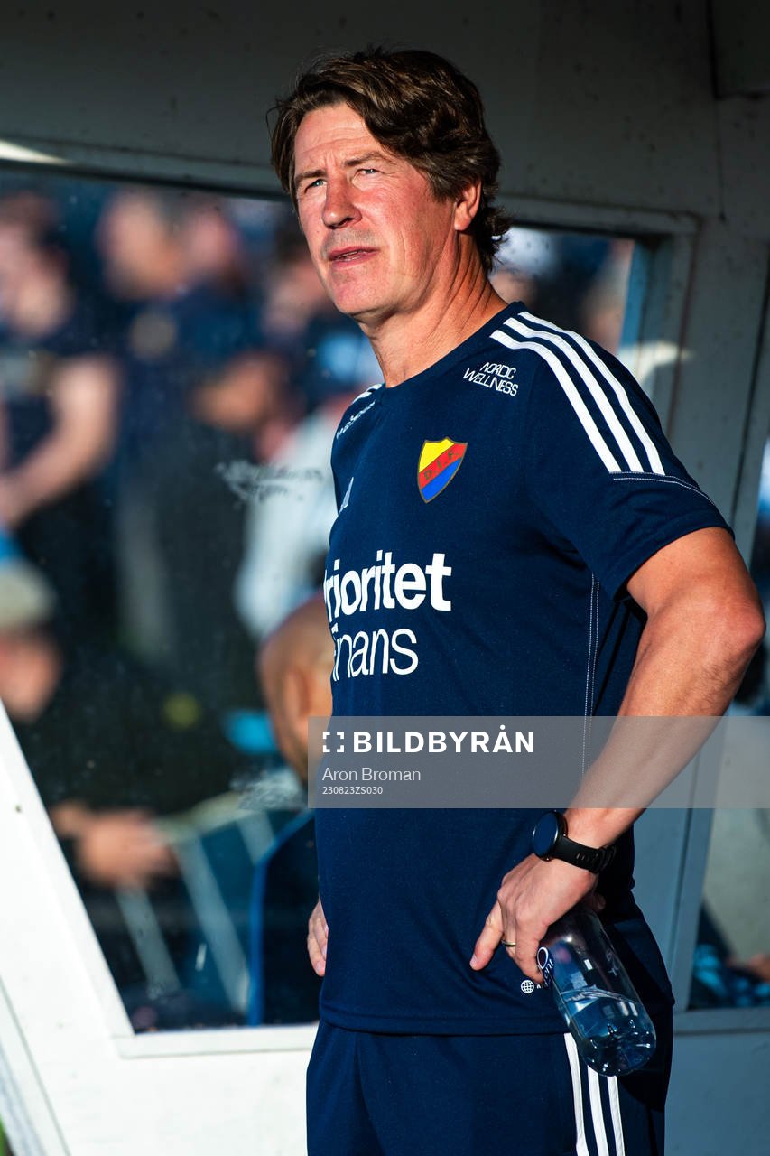 Djurgårdens tränare Thomas Lagerlöf