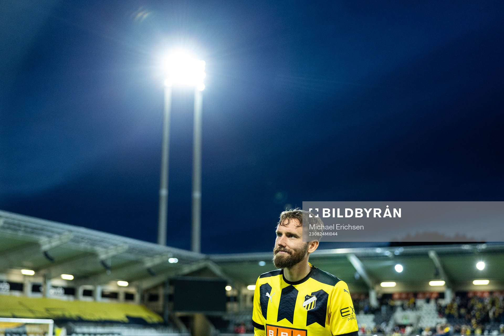 Simon Sandberg of Häcken looks dejected