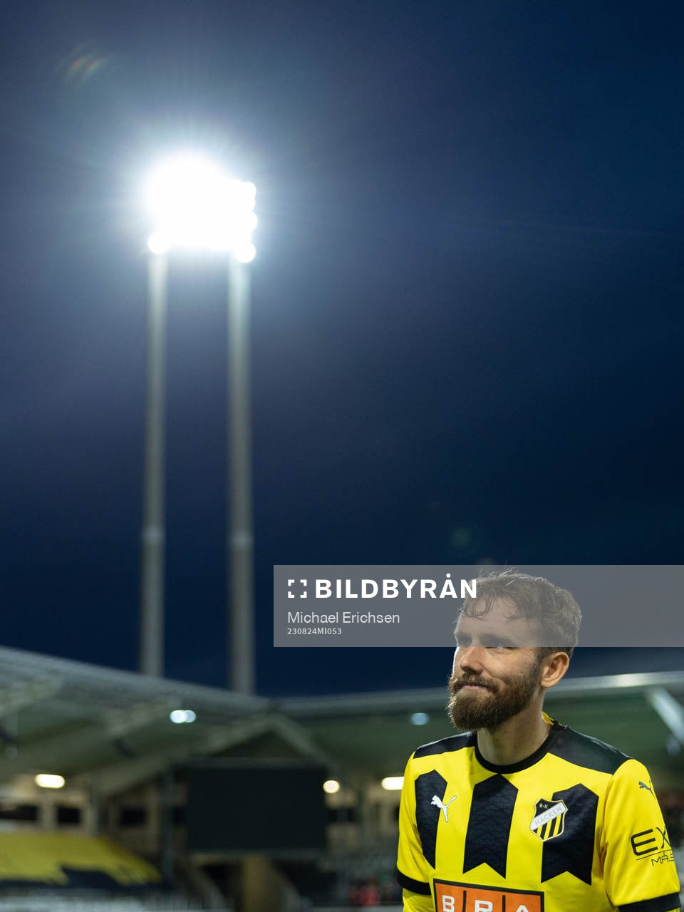 Simon Sandberg of Häcken looks dejected