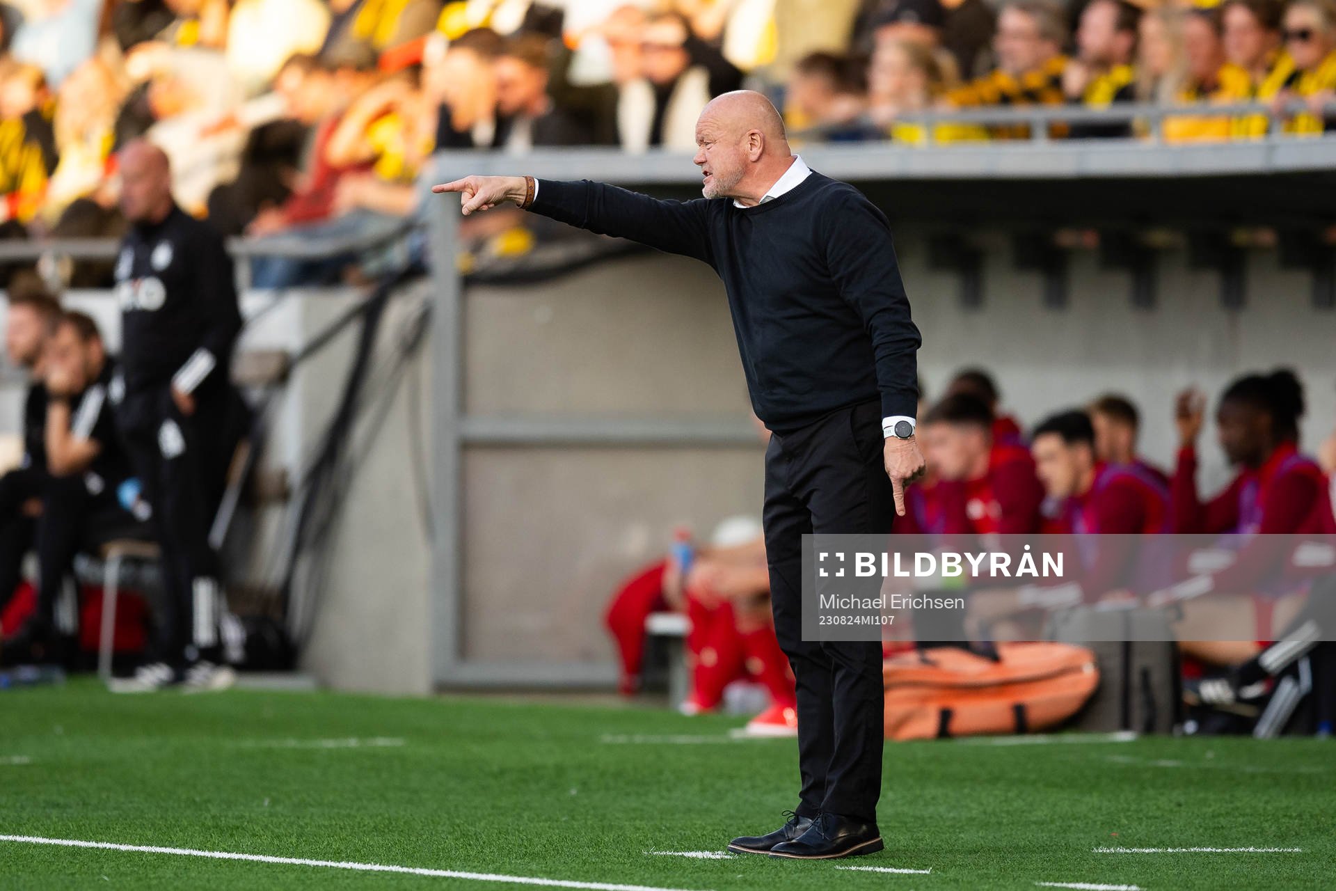 Head coach Per-Mathias Høgmo of Häcken