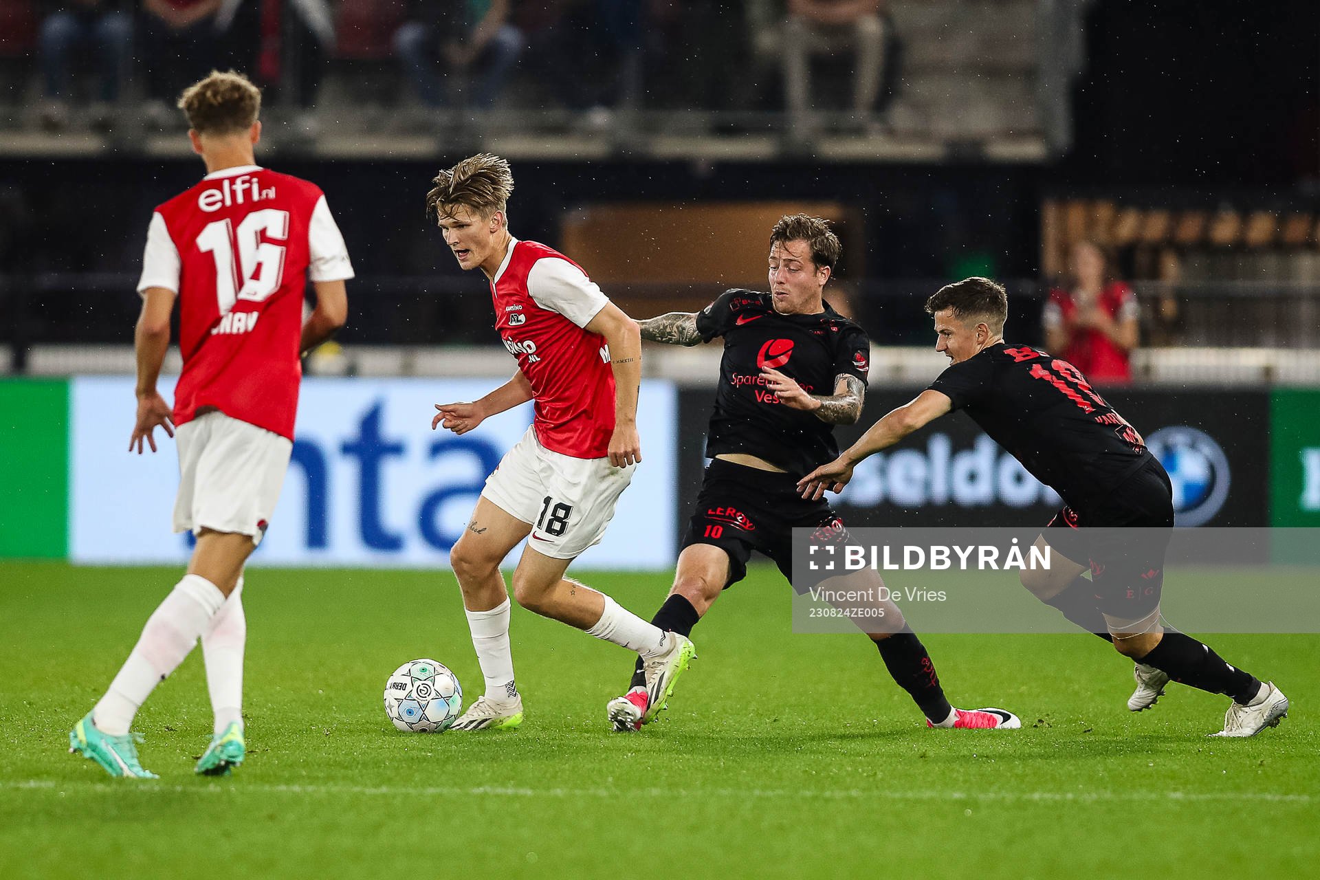 Fotboll, Europa Conference League, Play-off, AZ Alkmaar -