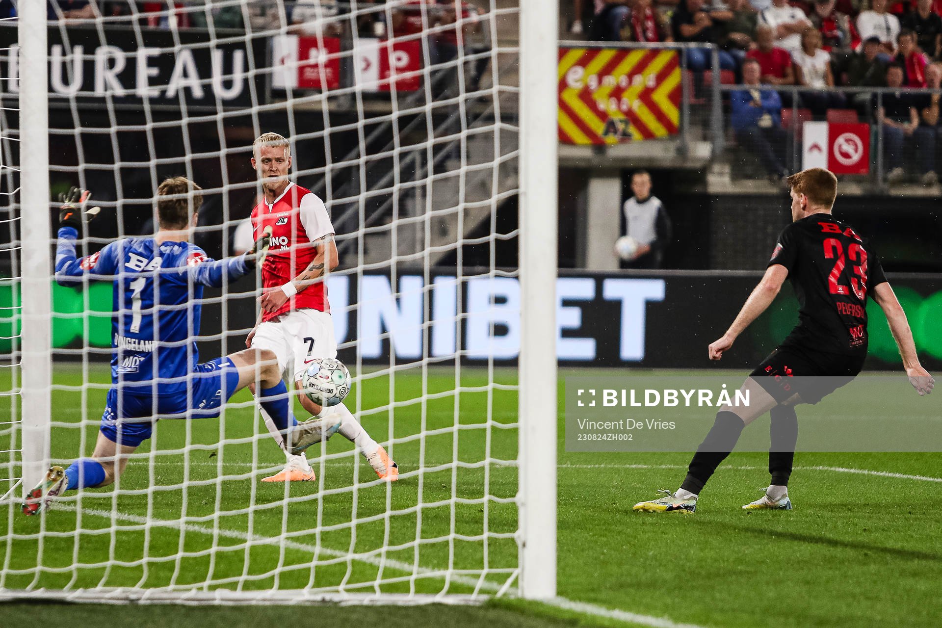 Fotboll, Europa Conference League, Play-off, AZ Alkmaar -