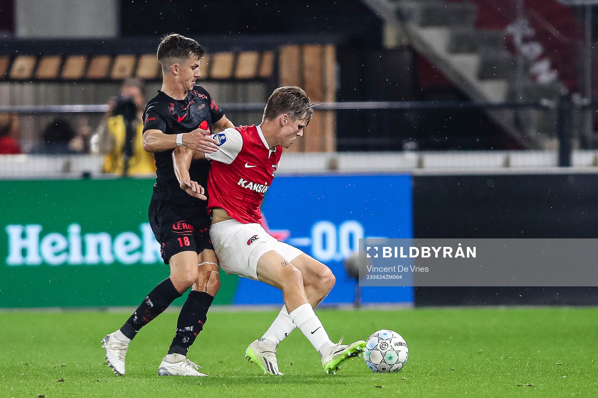 Fotboll, Europa Conference League, Play-off, AZ Alkmaar -