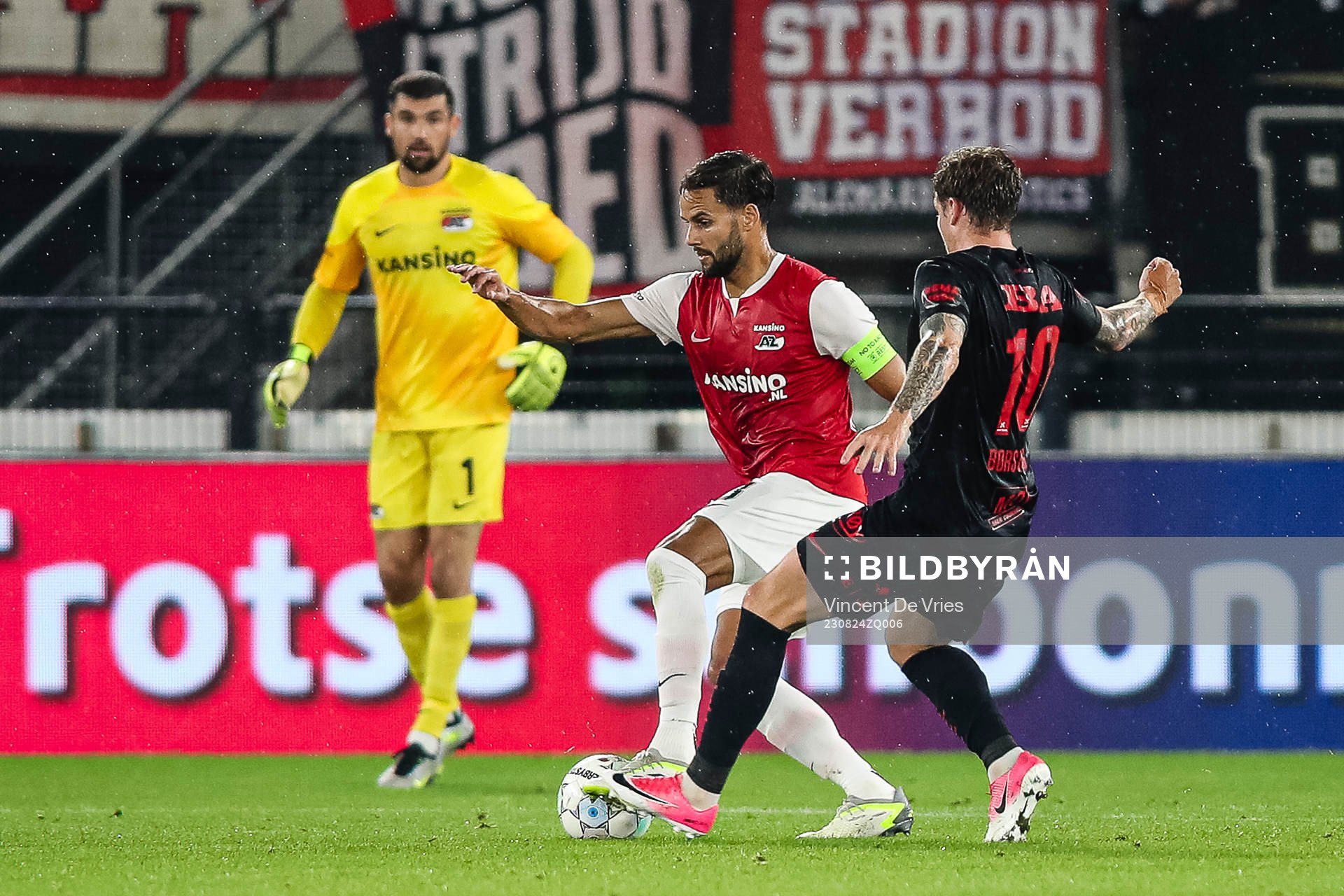 Fotboll, Europa Conference League, Play-off, AZ Alkmaar -