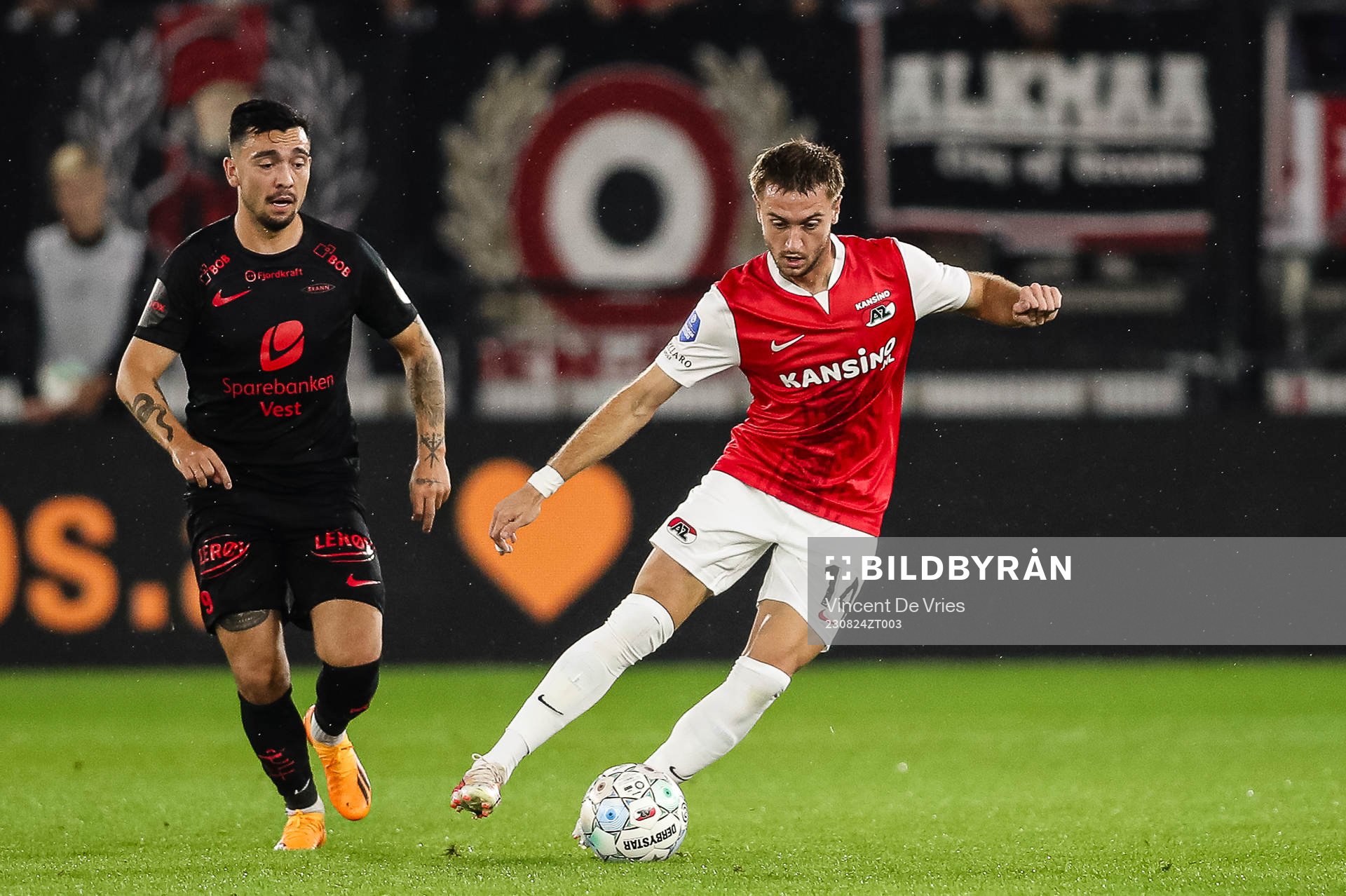 Fotboll, Europa Conference League, Play-off, AZ Alkmaar -