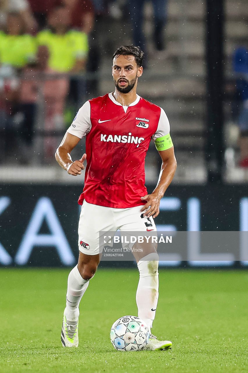 Fotboll, Europa Conference League, Play-off, AZ Alkmaar -