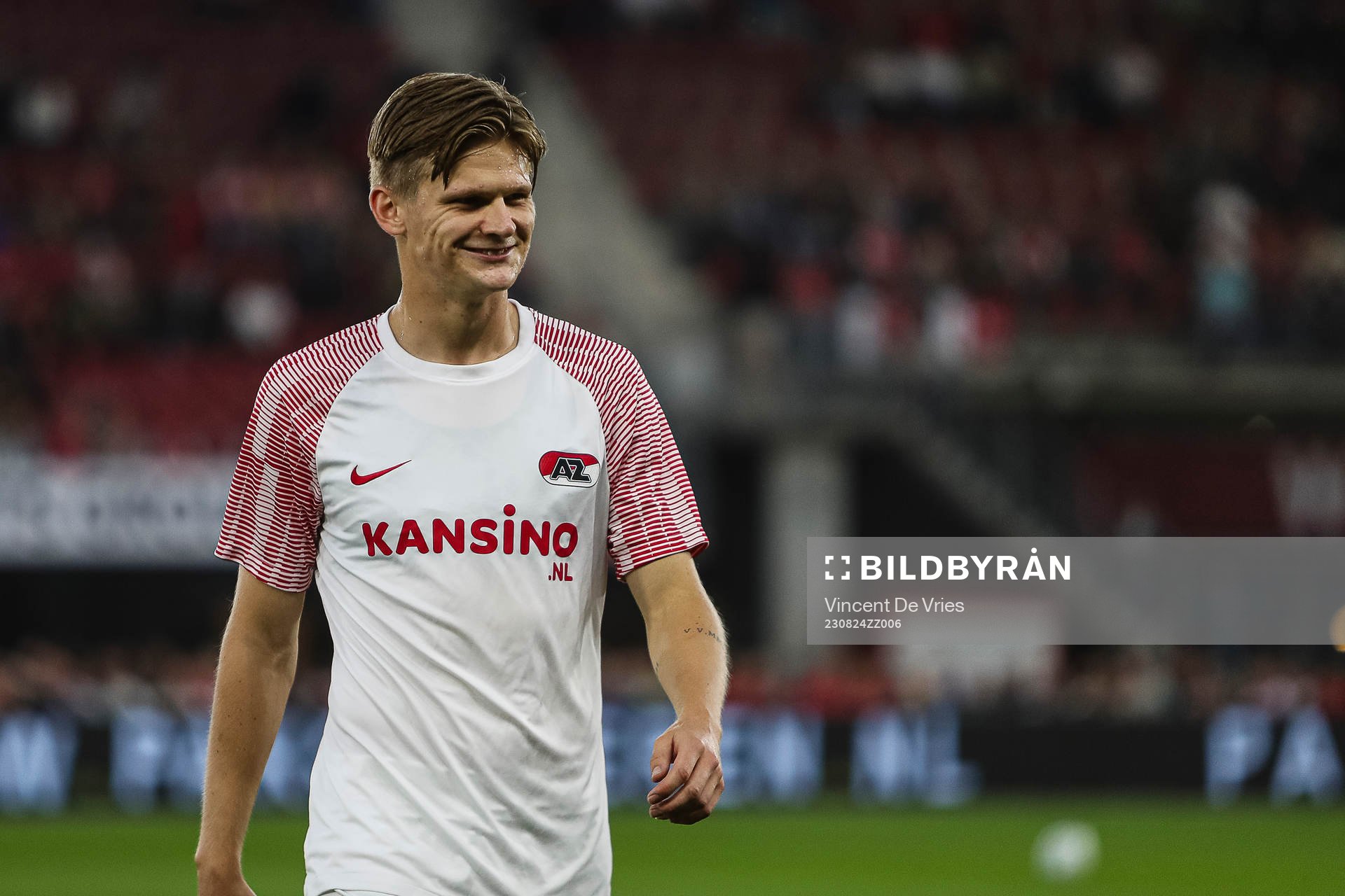 Fotboll, Europa Conference League, Play-off, AZ Alkmaar -