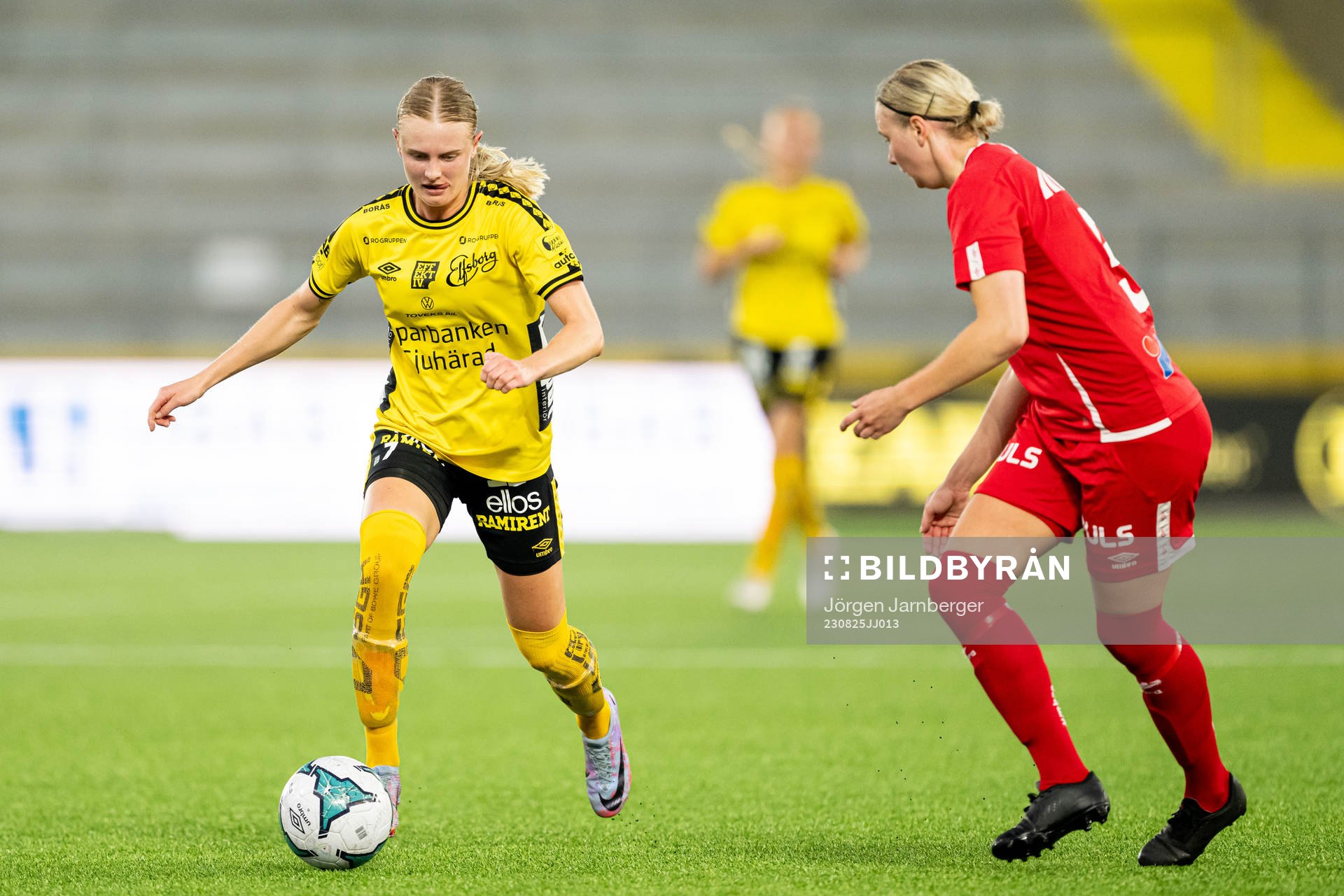 Elfsborgs Hanna Jiozon och Falköpings Matilda Wallén