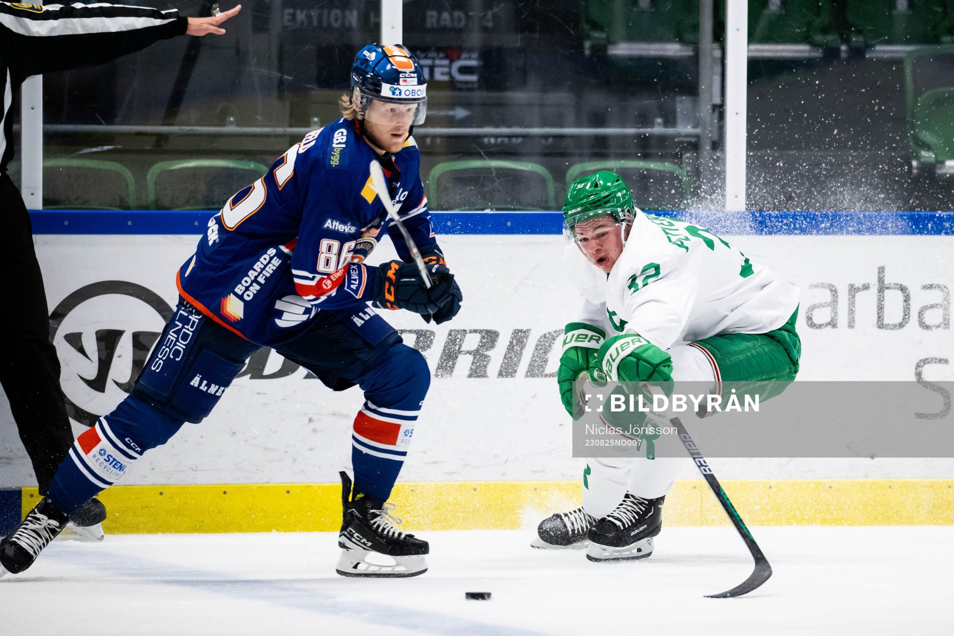 Växjös Joachim Blichfeld och Rögles Oskar Pettersson