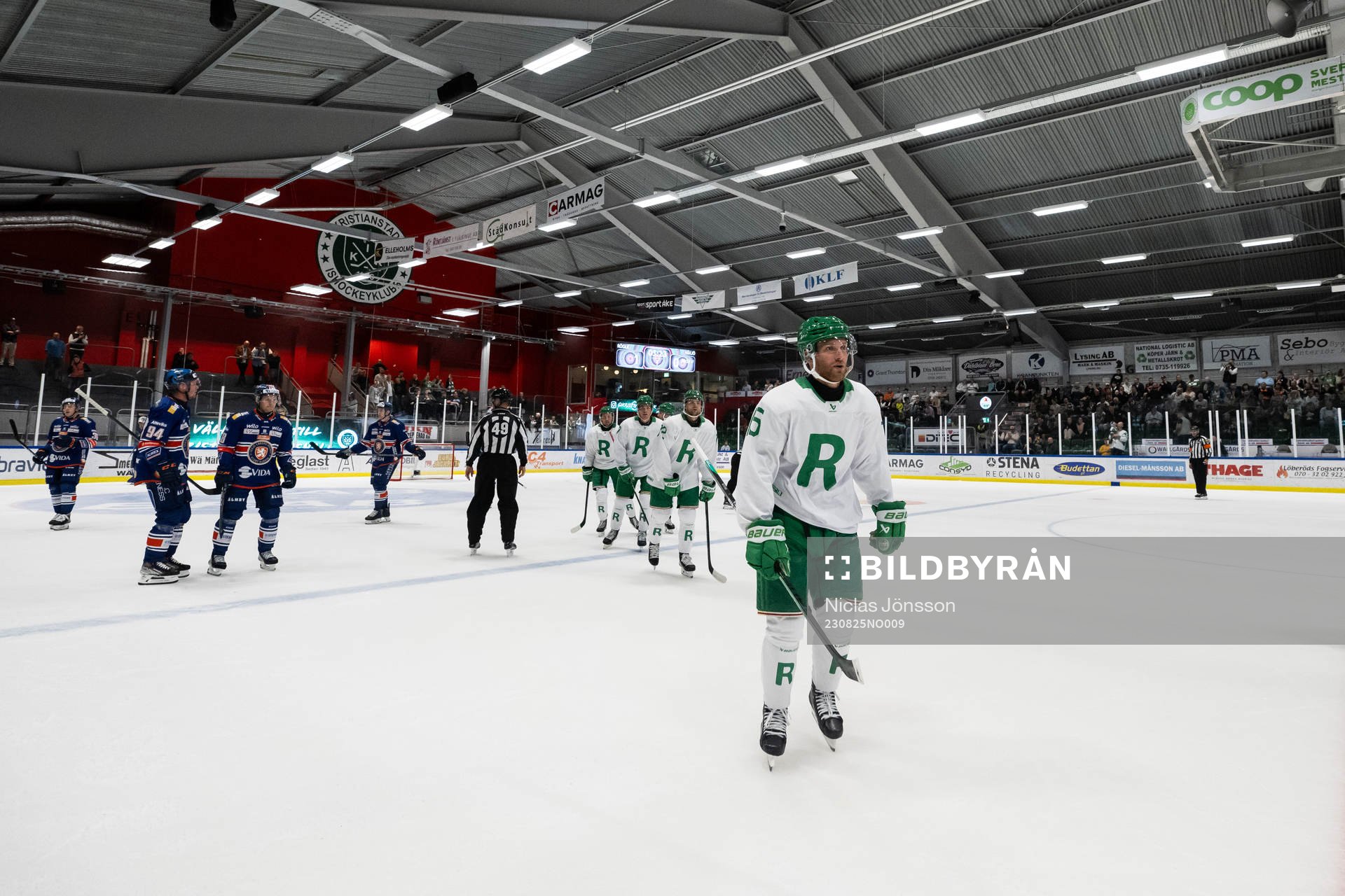 Rögles Simon Ryfors jublar