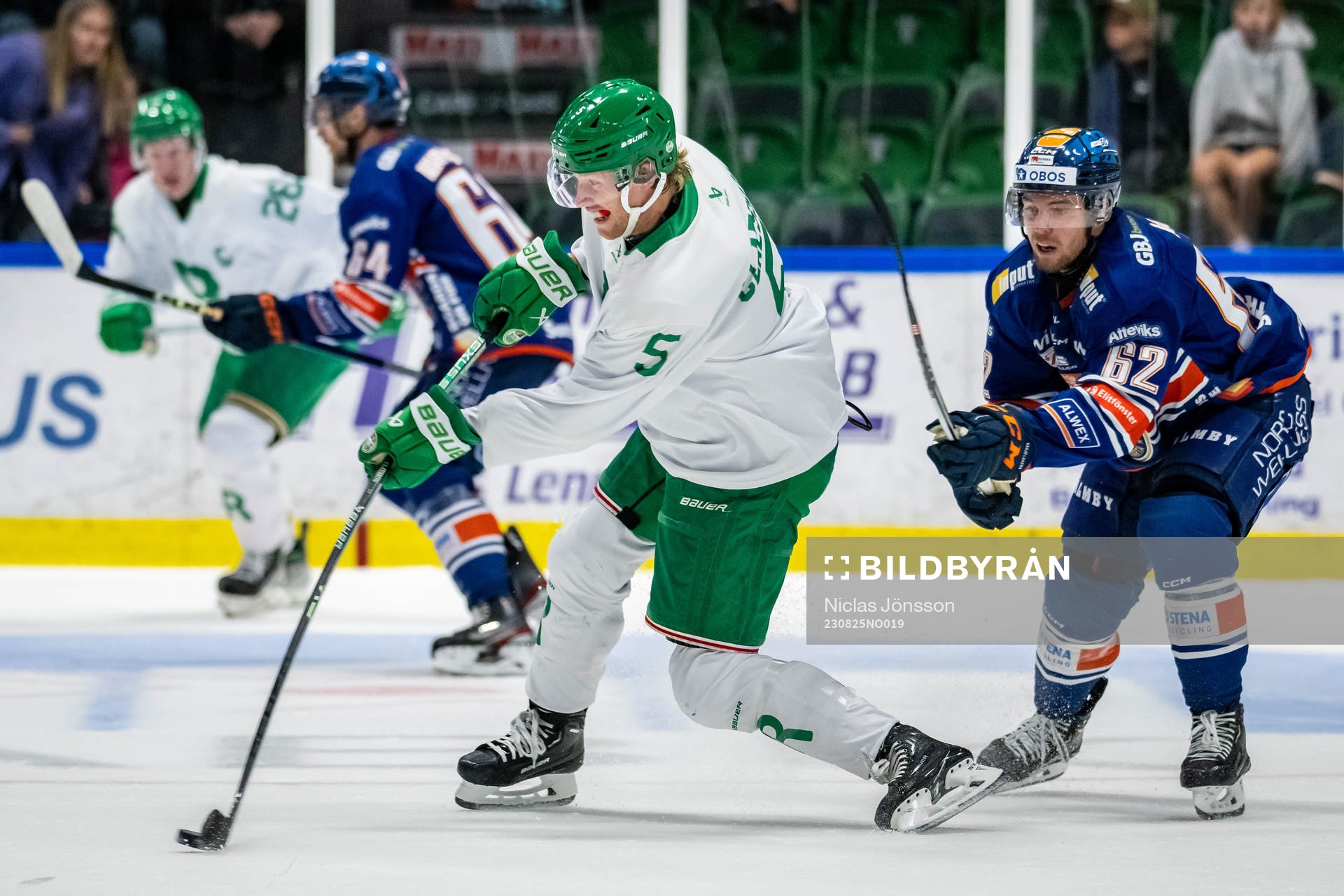Rögles Ludvig Claesson och Växjös Manuel Ågren