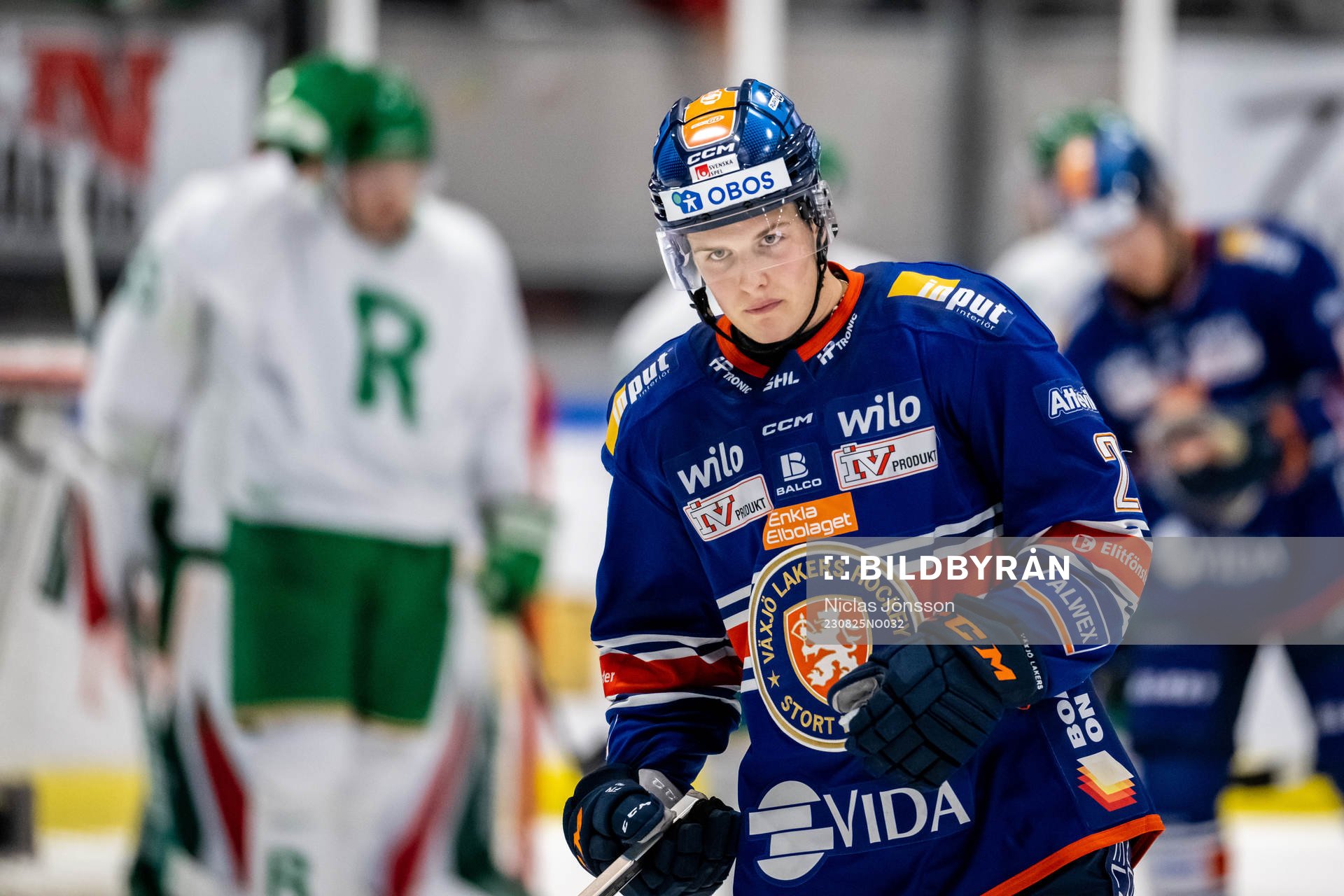 Växjös Fabian Hellström deppar