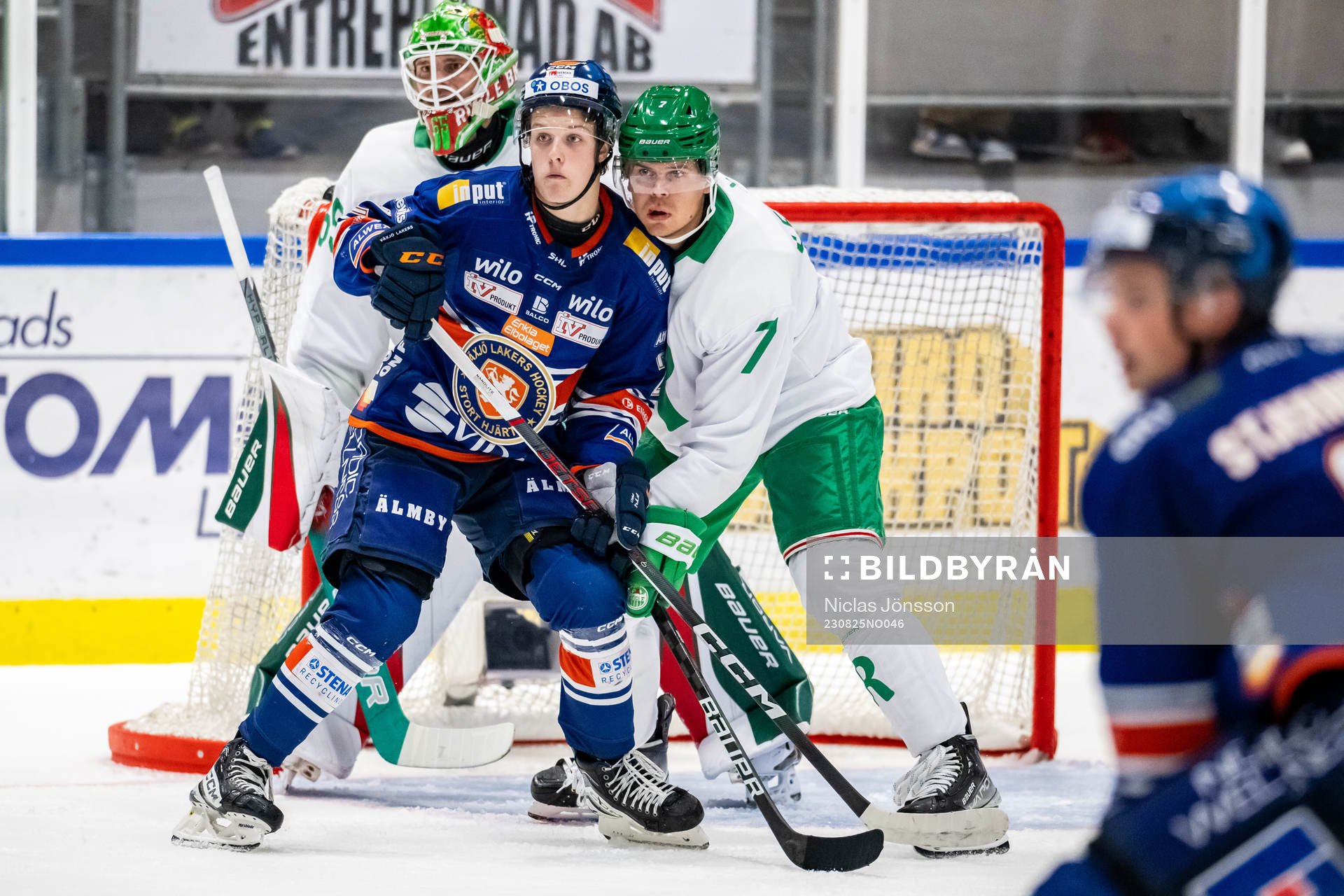 Växjös Fabian Hellström och Rögles Erlend Lesund