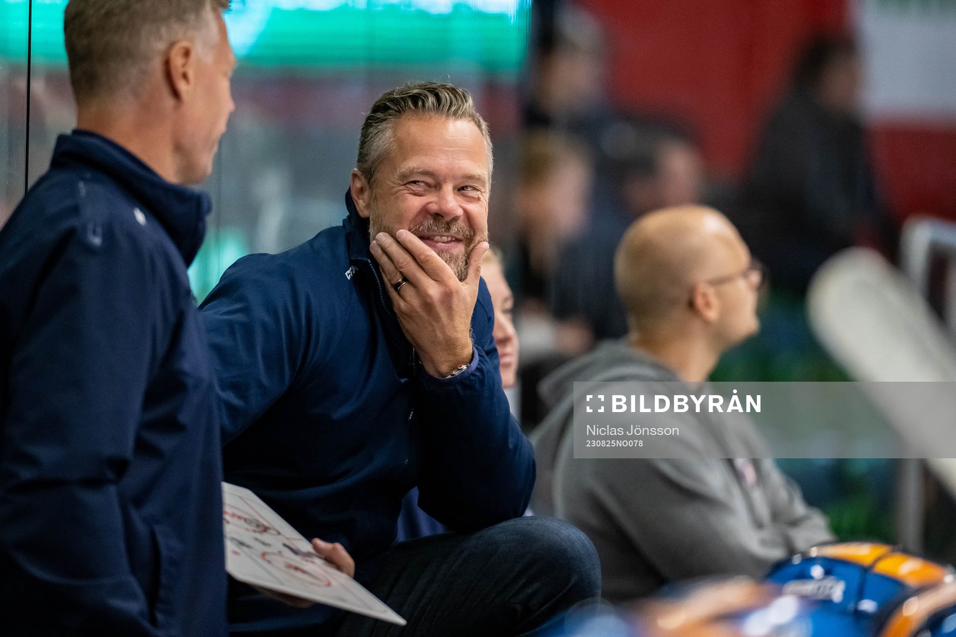 Växjös assisterande tränare Fredrik Hellgren