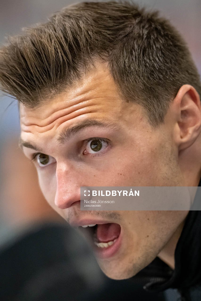 Rögles assisterande tränare Max Bohlin