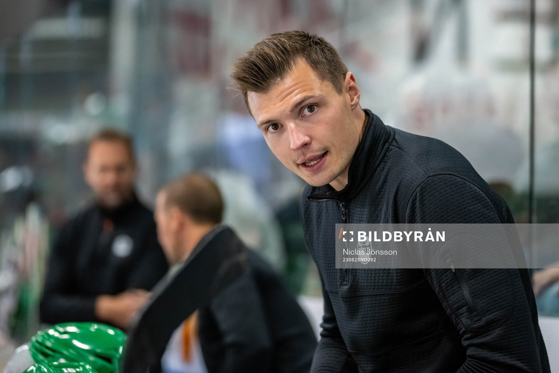 Rögles assisterande tränare Max Bohlin