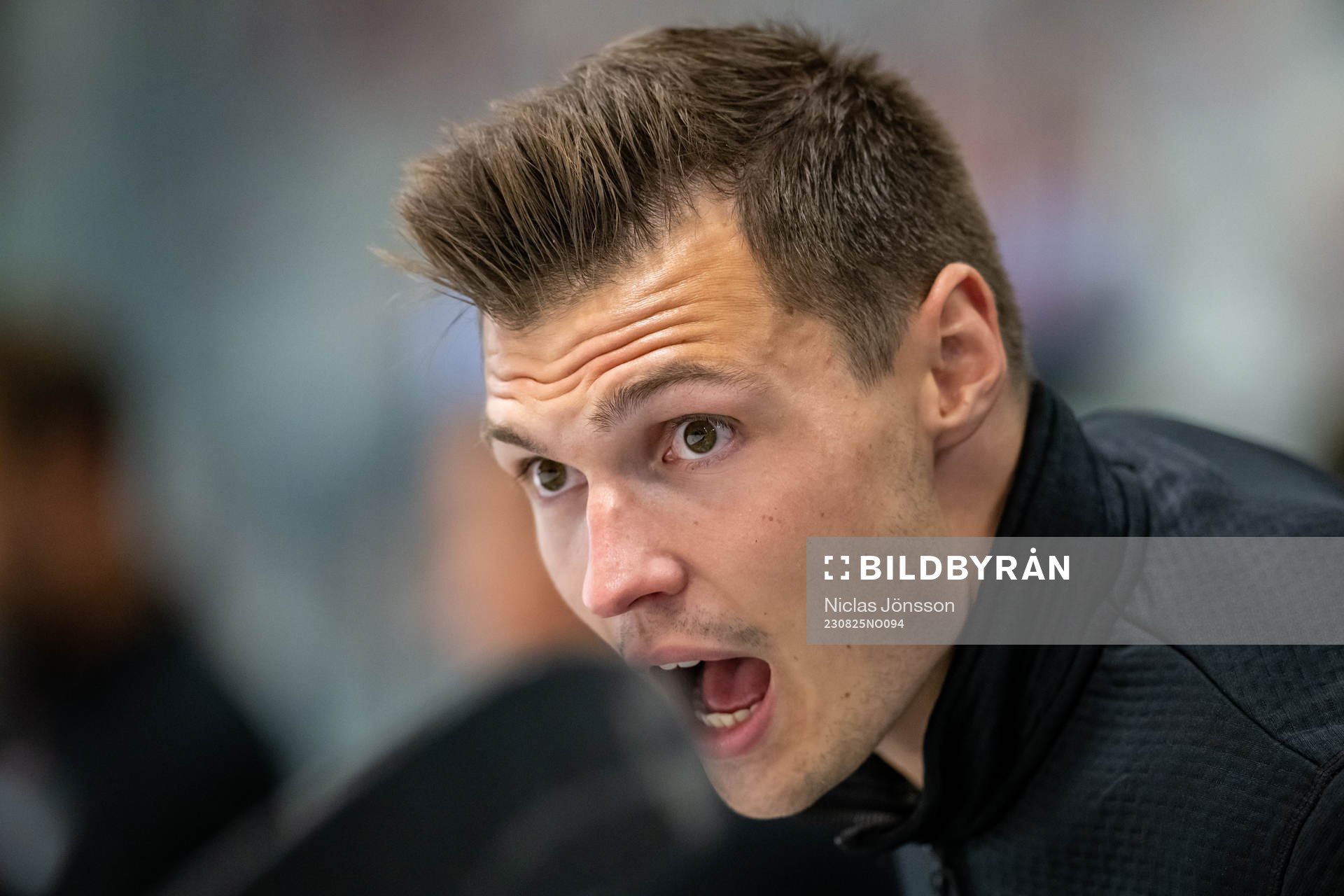 Rögles assisterande tränare Max Bohlin