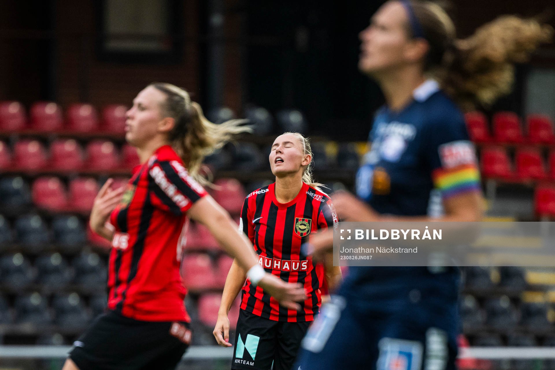 Brommapojkarnas Ellen Toivio deppar