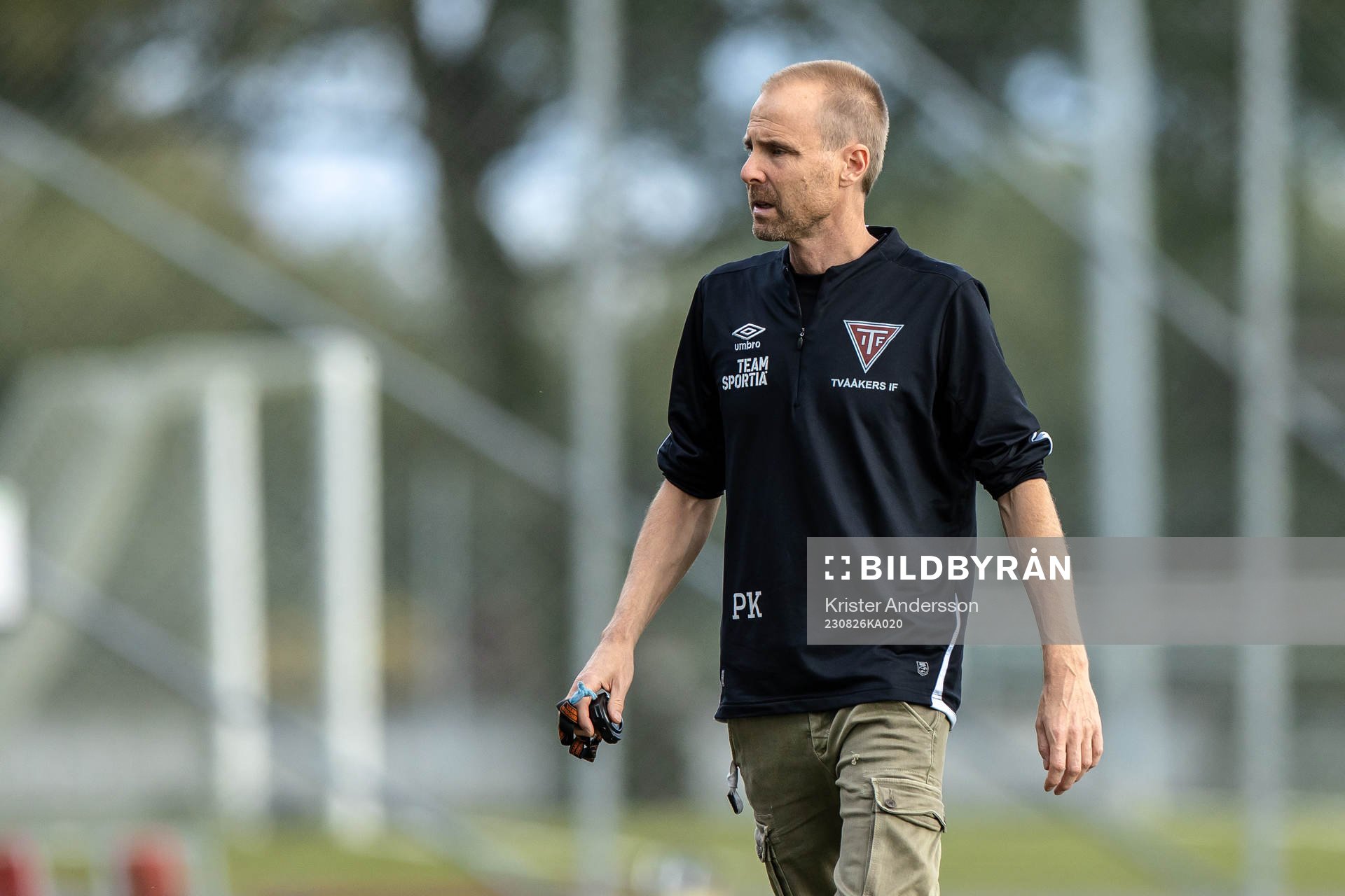 Tvååkers tränare Pierre Krantz