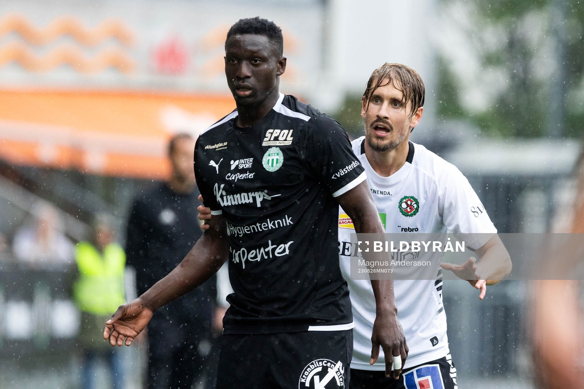 Västerås SKs Ibrahim Yalatif Diabaté och Örebros Daniel