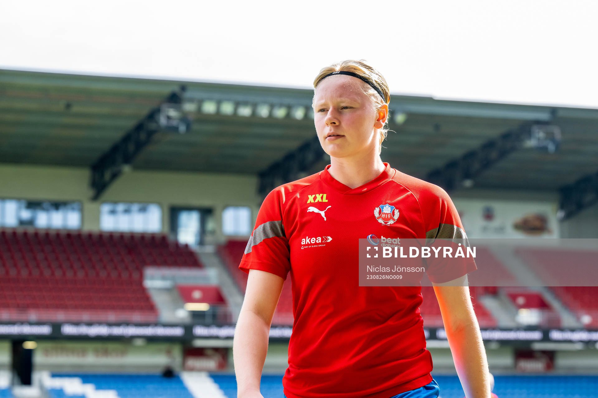 Helsingborgs målvakt Hannah Tegestål