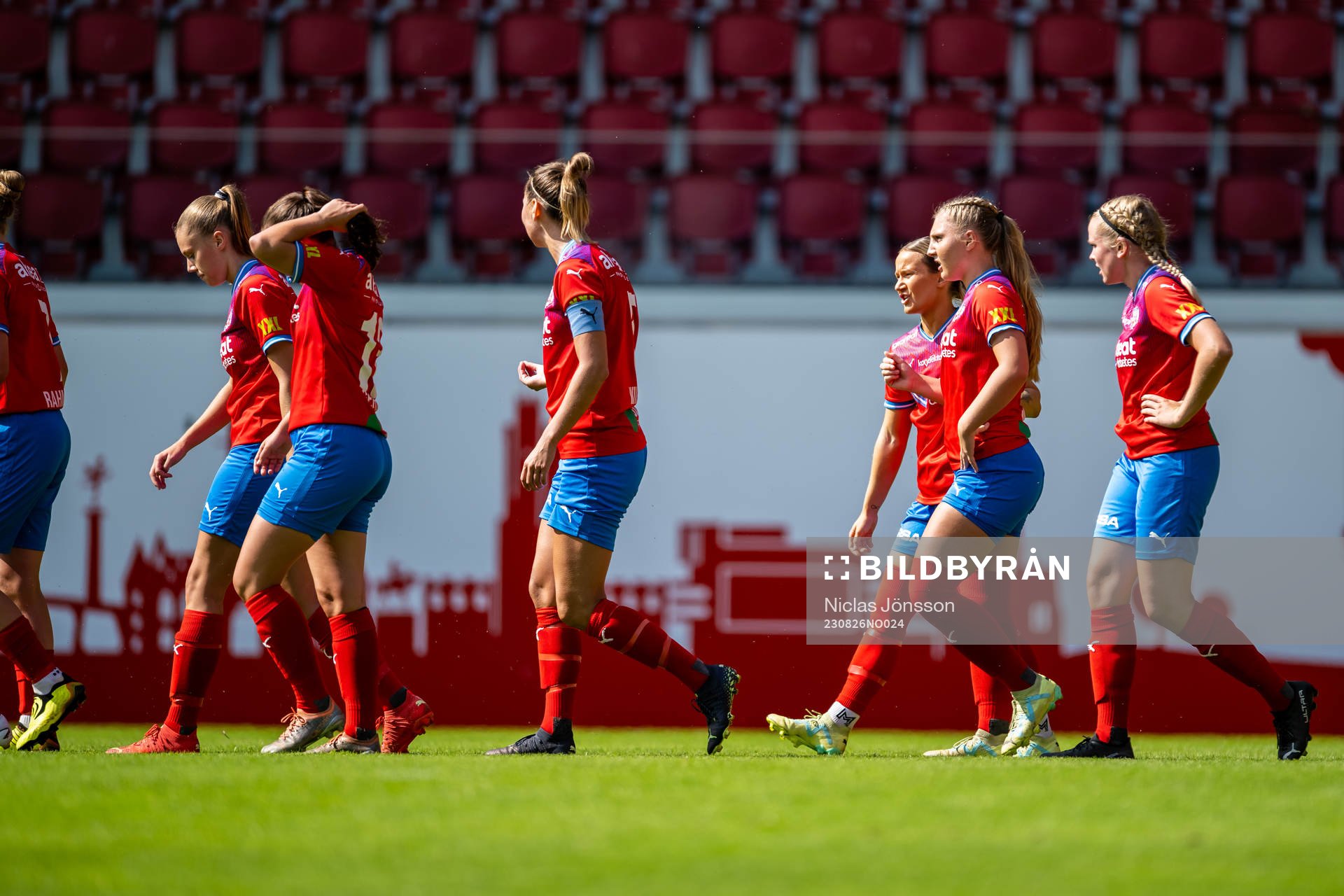 Helsingborgs Sanna Nilsson jublar
