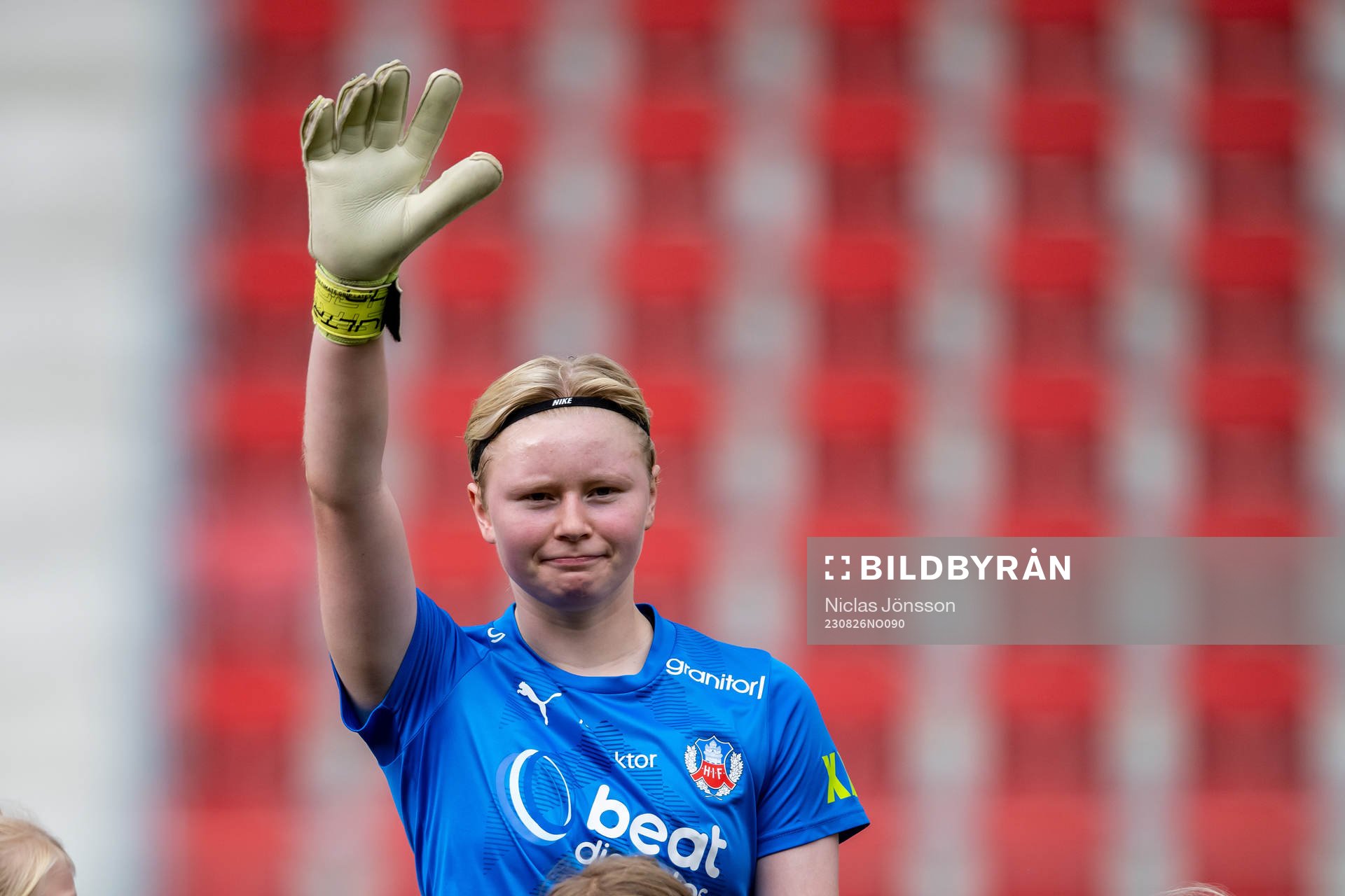 Helsingborgs målvakt Hannah Tegestål