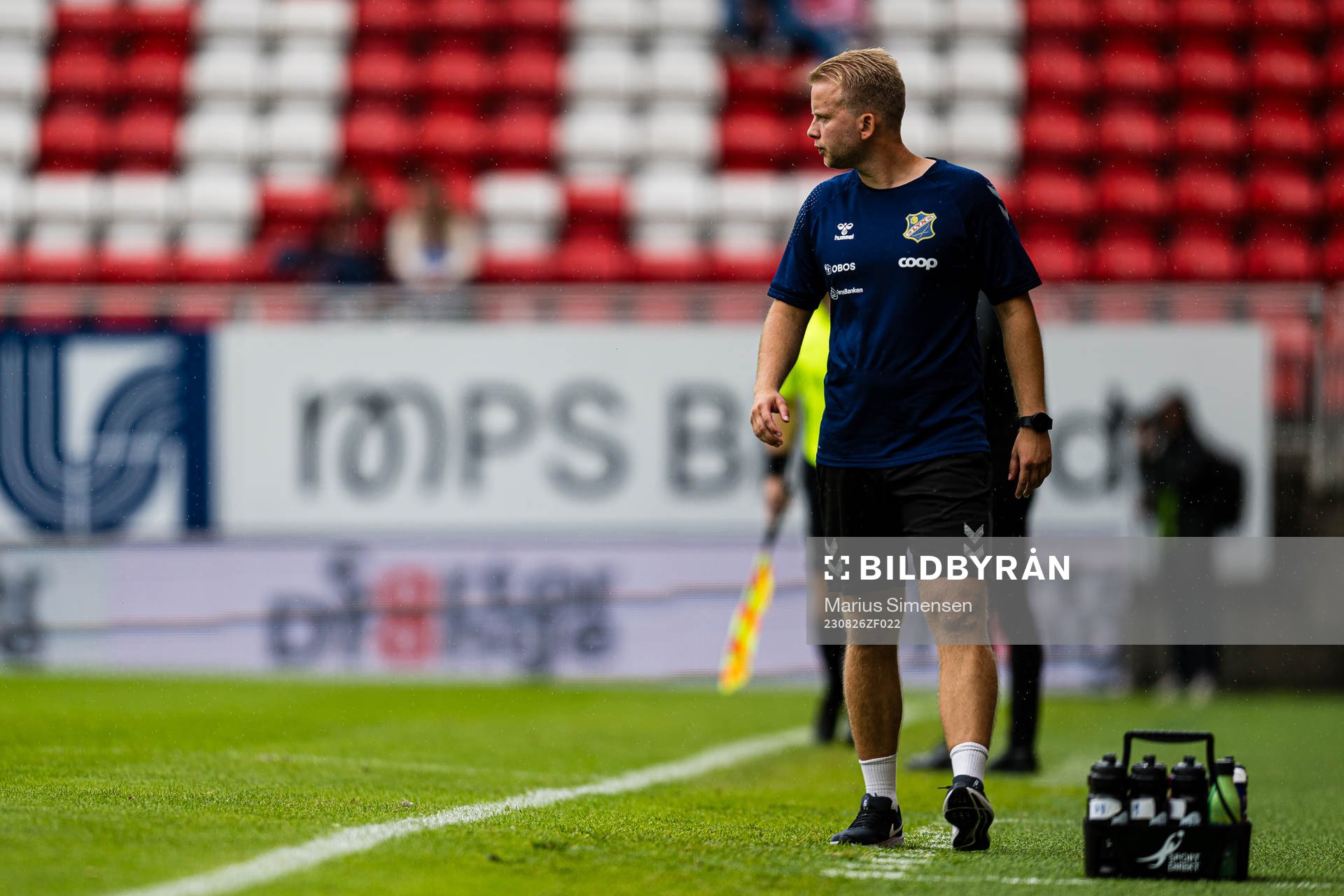 Oddbjørn Sindland, head coach of Lyn