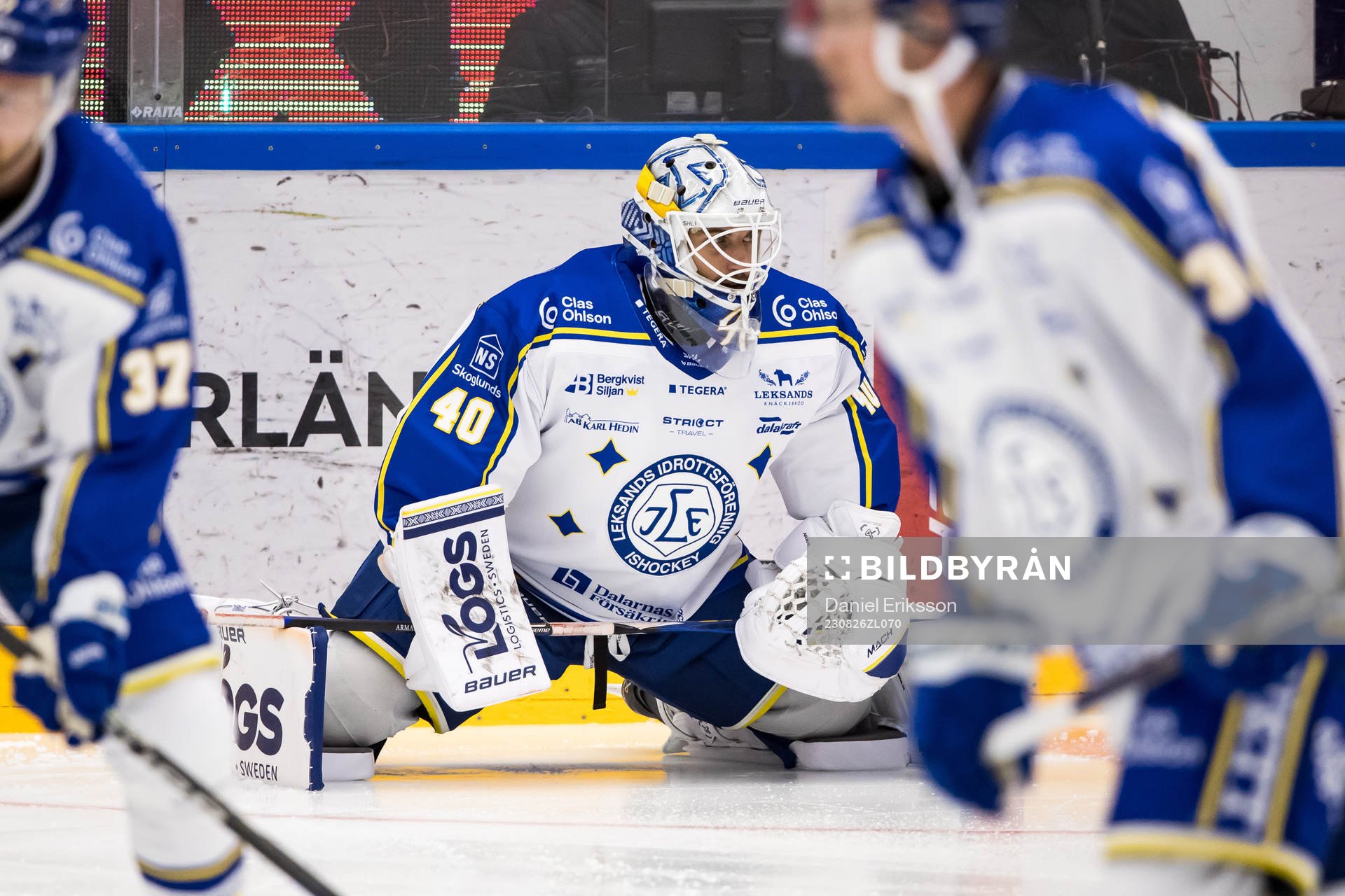 Leksands målvakt Mantas Armalis